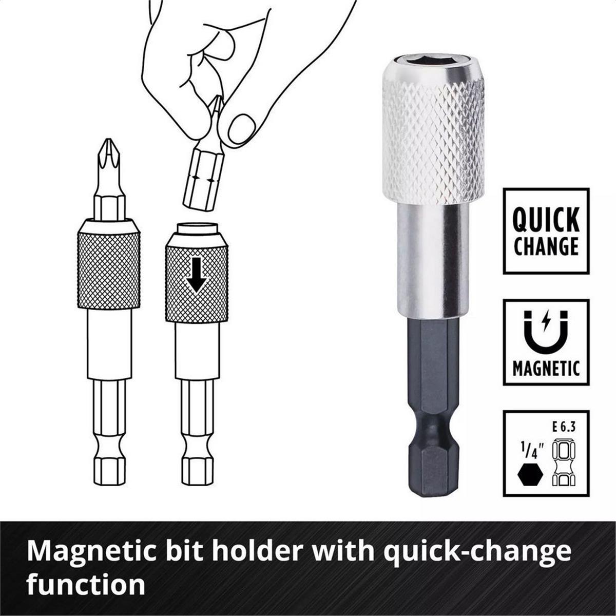 Einhell 95 Parça XL-BOX Kombi Matkap Uç Bits Seti (EİNHEL.49108788)