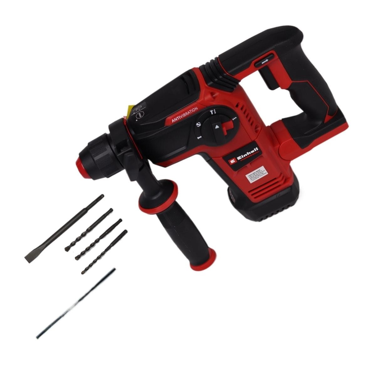 Einhell Professional 5' li Makine Seti (Einhell Pnömatik Matkap (Kırıcı - Delici), Einhell Avuç Taşlama Makinesi, Einhell Darbeli Vidalama, Einhell Torklu Vidalama, Einhell Darbeli Somun Sıkma, 2 Adet PXC Başlangıç Kiti, Taşıma Ve Saklama Çantası)