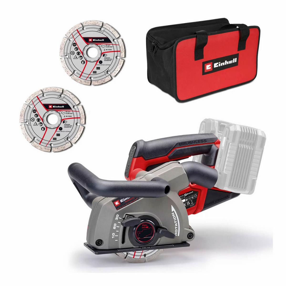 Einhell TP-MA 36/30 Lİ BL Solo Akülü Kanal Açma Makinası (Aküsüz) (EİNHEL.4350800)