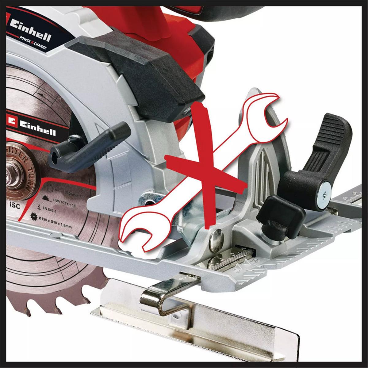 Einhell TE-CS 18/150 Li Solo Aküsüz Daire Testere (EİNHEL.4331220)