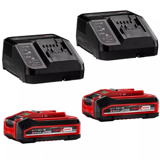 Einhell Expert GE-CM 36/37 Li Set (2x3,0Ah), Akülü Bahçe Makine Seti