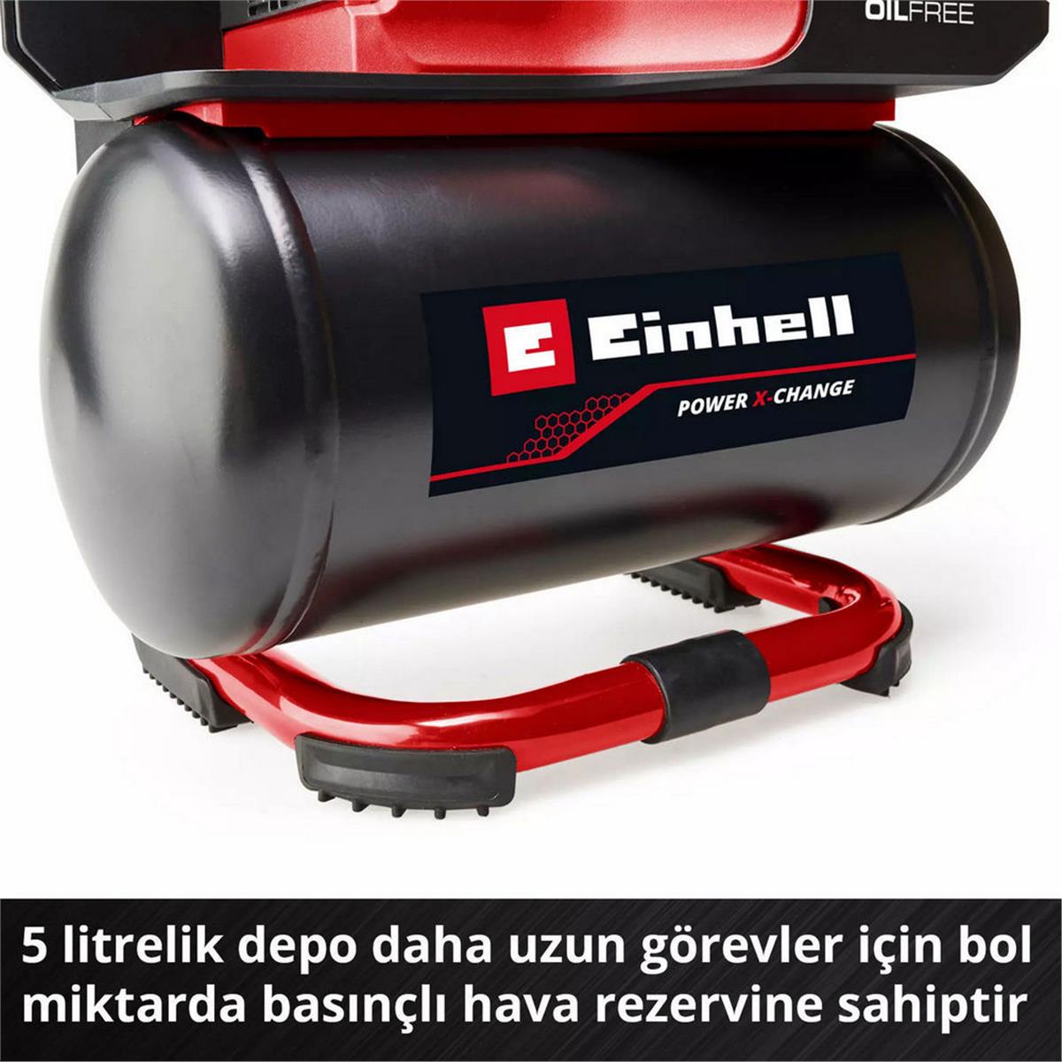 Einhell TE-AC 18/75 Li OF Solo Akülü Kompresör (Aküsüz) (EİNHEL.4020410)