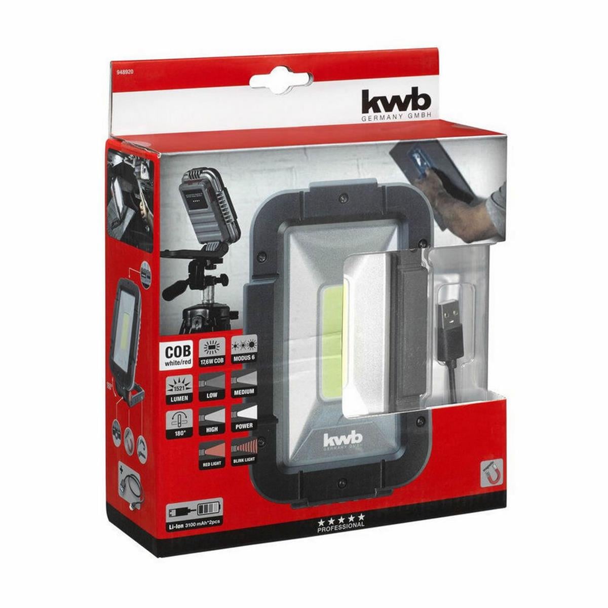 KWB 6200 Mah Powerbank Özellikli Akülü Projektör (EİNHEL.49948920)