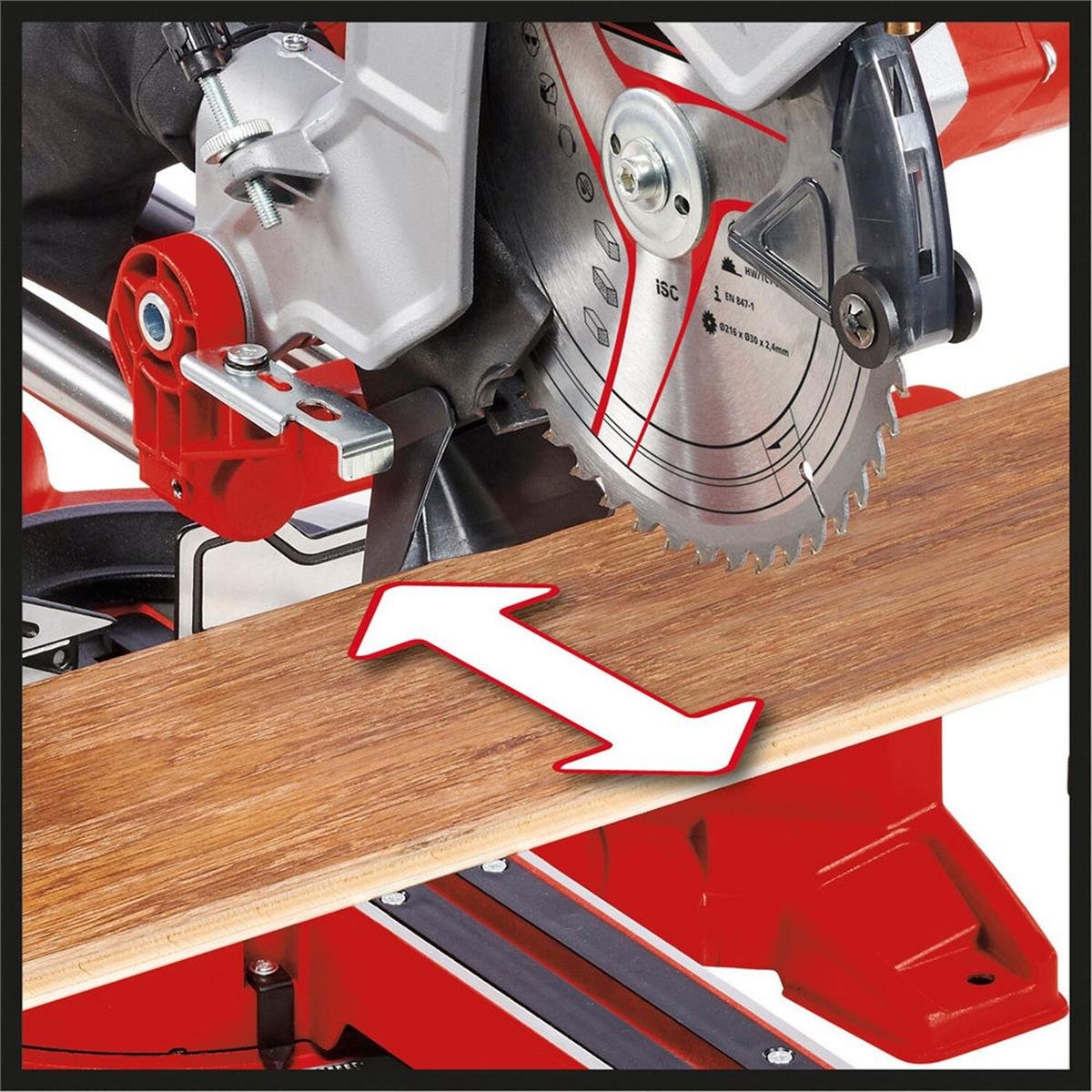 Einhell TC-SM 216 1600 Watt Kızaklı Lazerli Pistonlu Gönye Testere (EİNHEL.4300380)