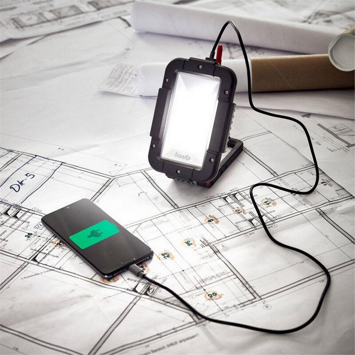 KWB 6200 Mah Powerbank Özellikli Akülü Projektör (EİNHEL.49948920)