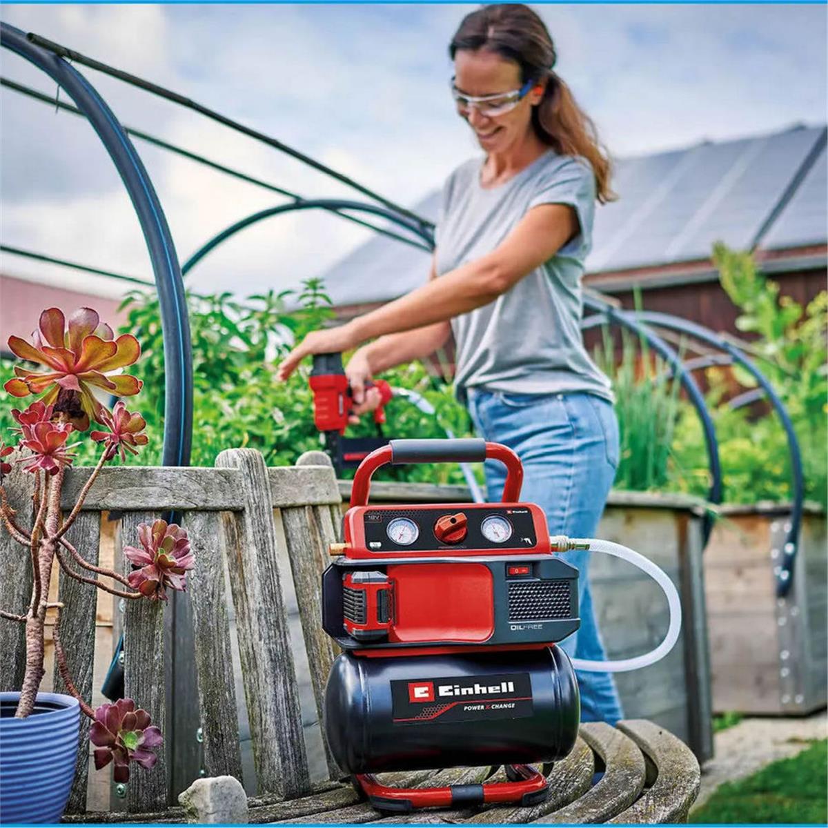 Einhell TE-AC 18/75 Li OF Solo Akülü Kompresör (Aküsüz) (EİNHEL.4020410)