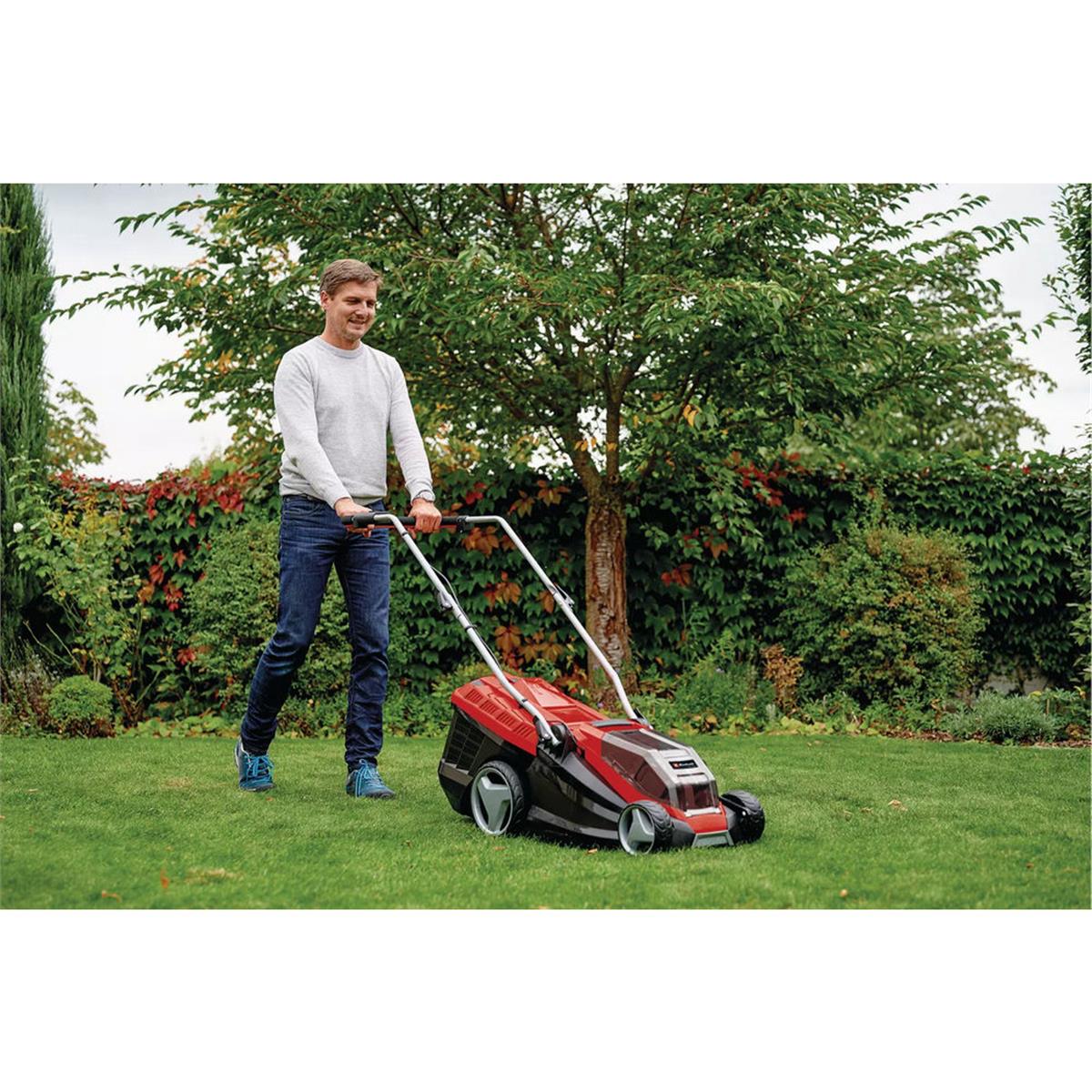 Einhell GE-CM 36/36 Li Kit Çift Akülü 4 Ah Çim Biçme Makinası (EİNHEL.3413230)