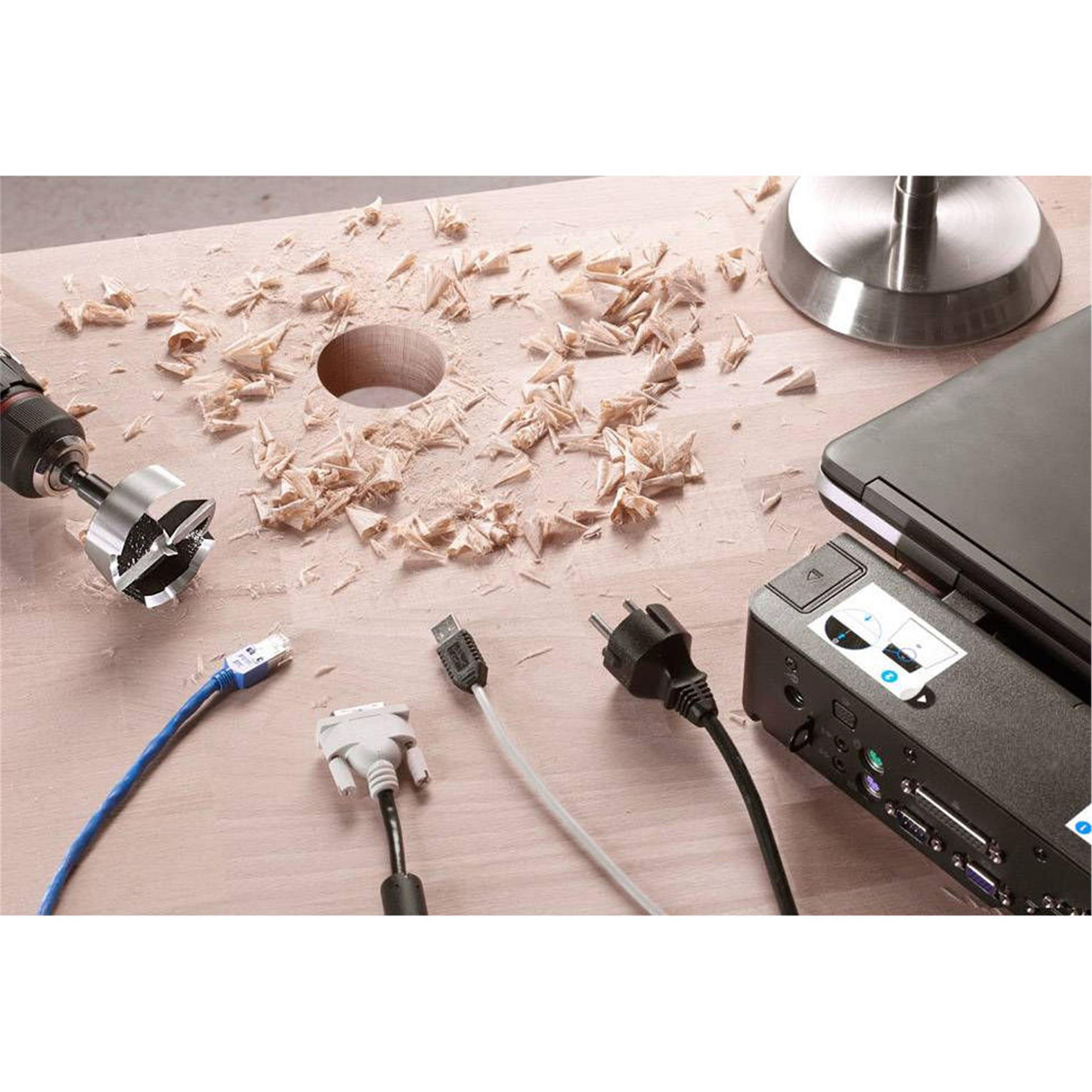 KWB Tas Menteşe Set 5 Parça Ø 15, 20, 25, 30, 35 mm (EİNHEL.49706300)