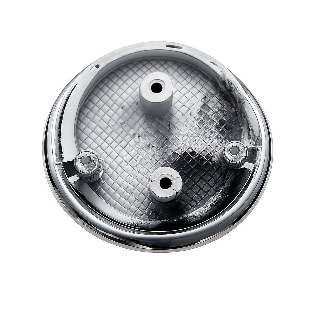 Emaks Doğal Mermer Krom 32 mm Toledo Çekme Düğme Mobilya Kulpu (EKS.1490.032.T00762)