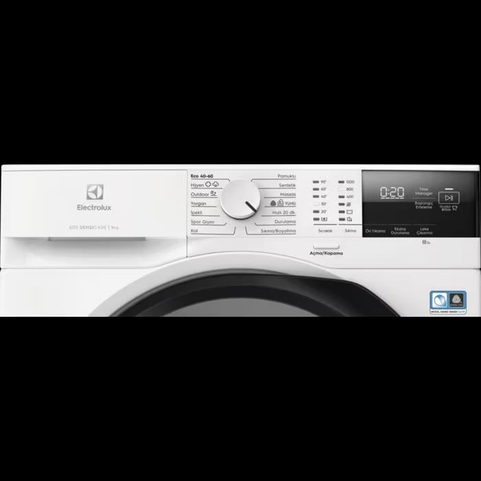 Electrolux EW6F2292T 600 Serisi 9 Kg 1200 Devir Çamaşır Makinesi