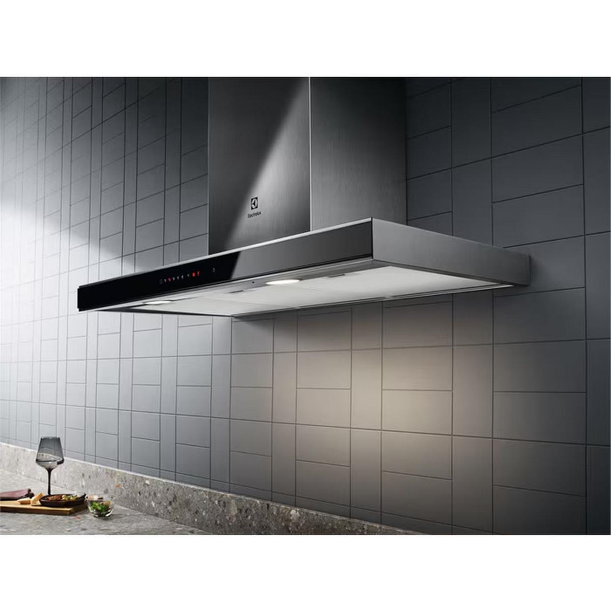 Electrolux İnox 90 cm LFT769X Breeze Duvar Tipi Davlumbaz (ELX.942022426)