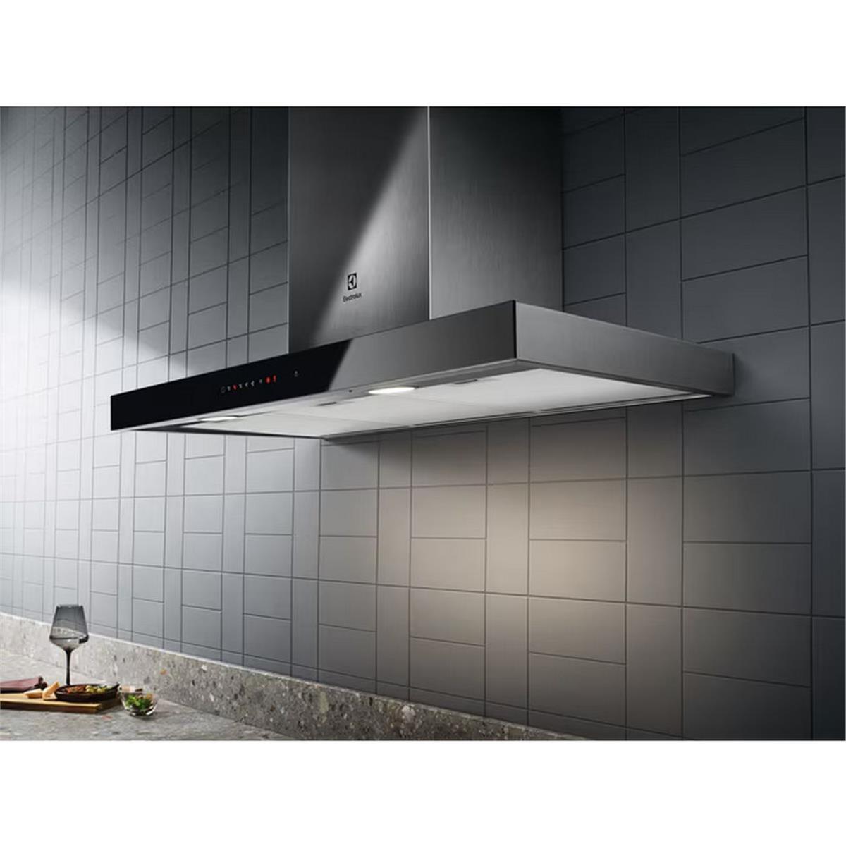 Electrolux İnox 90 cm LFT769X Breeze Duvar Tipi Davlumbaz (ELX.942022426)