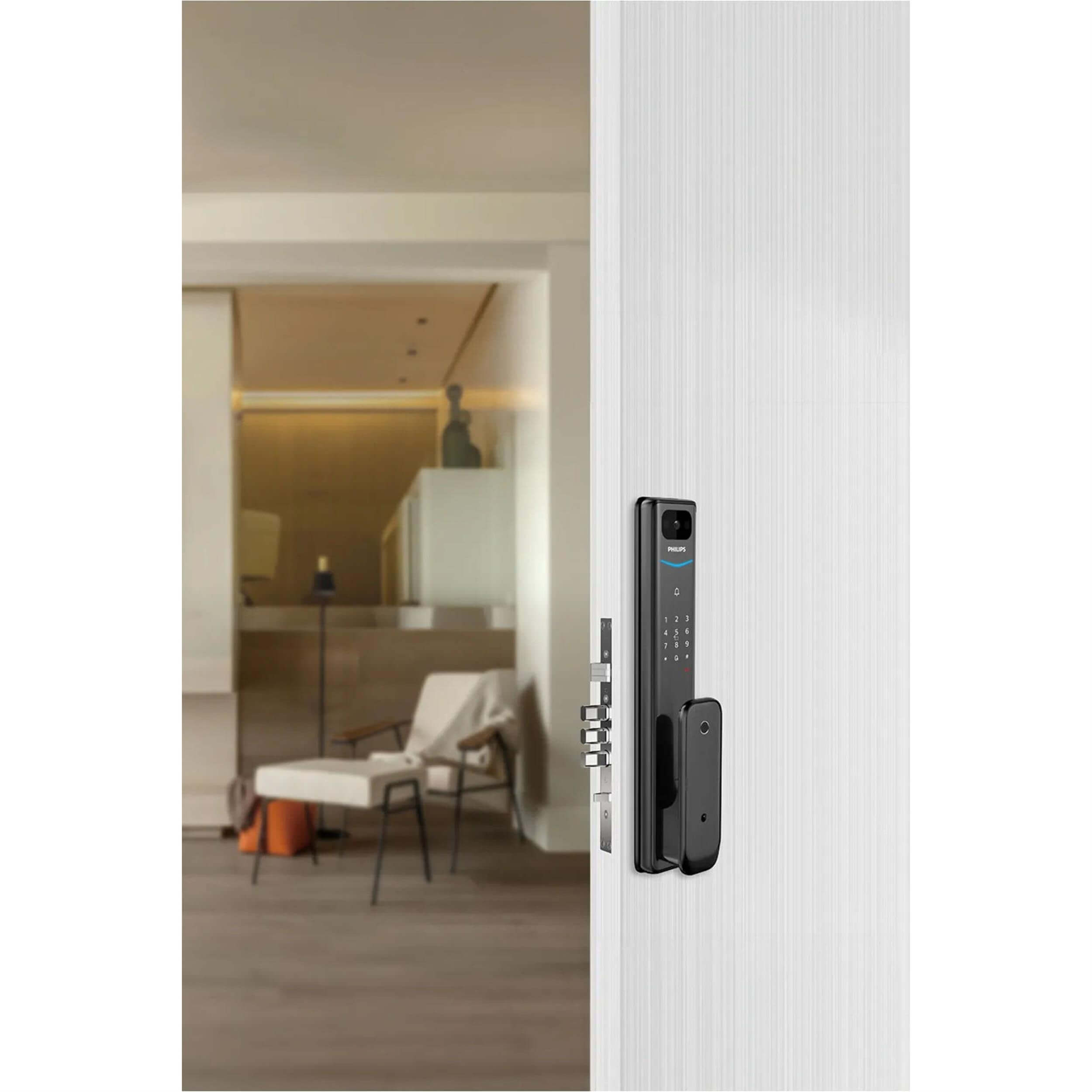 Philips Bakır Alpha V-5HWS Bas-Çek Akıllı Kapı Kilidi (EP.BCK.001.0001.R002)