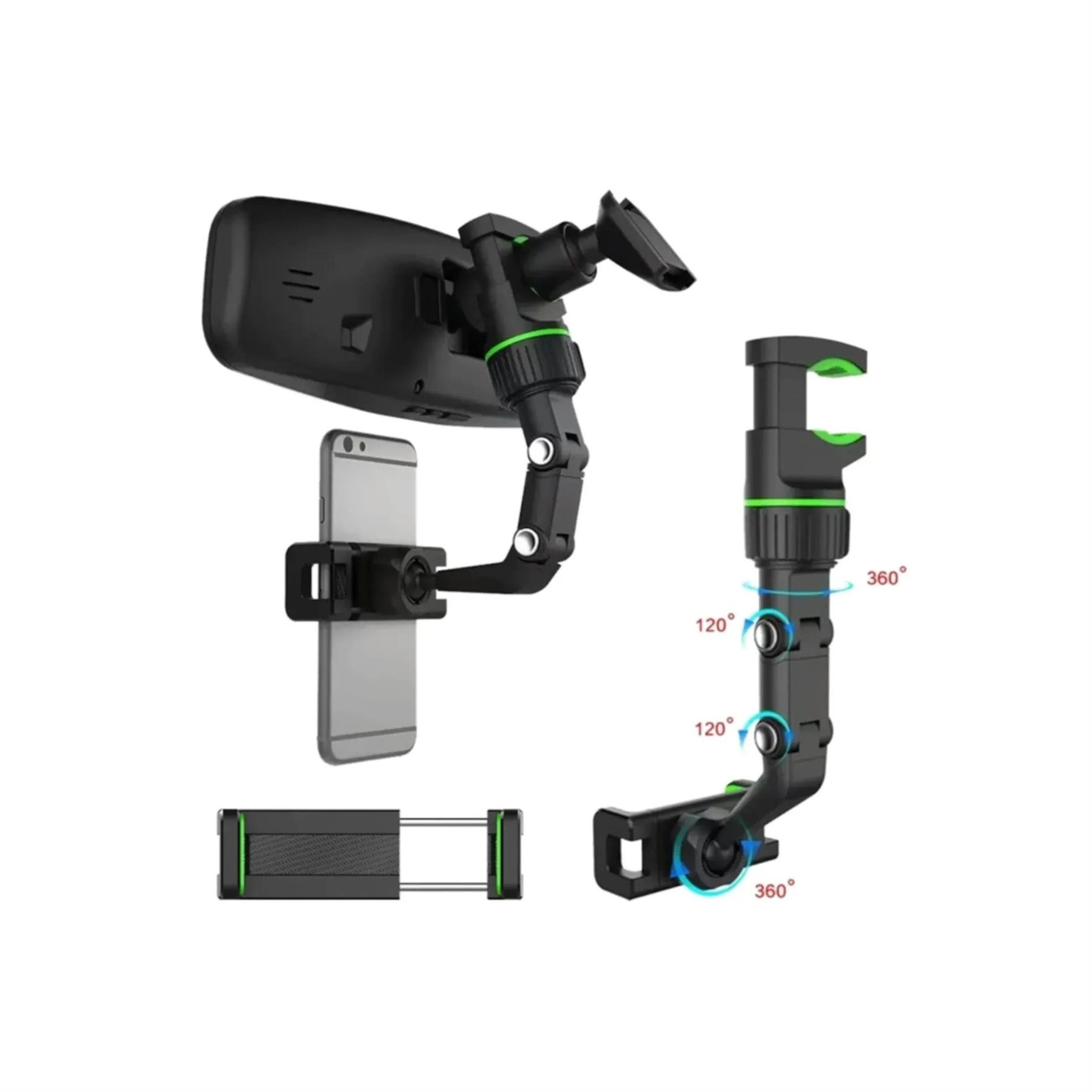 Autokit 360 Derece Araç İçi Dikiz Aynası Telefon Tutacağı (FA1-605)