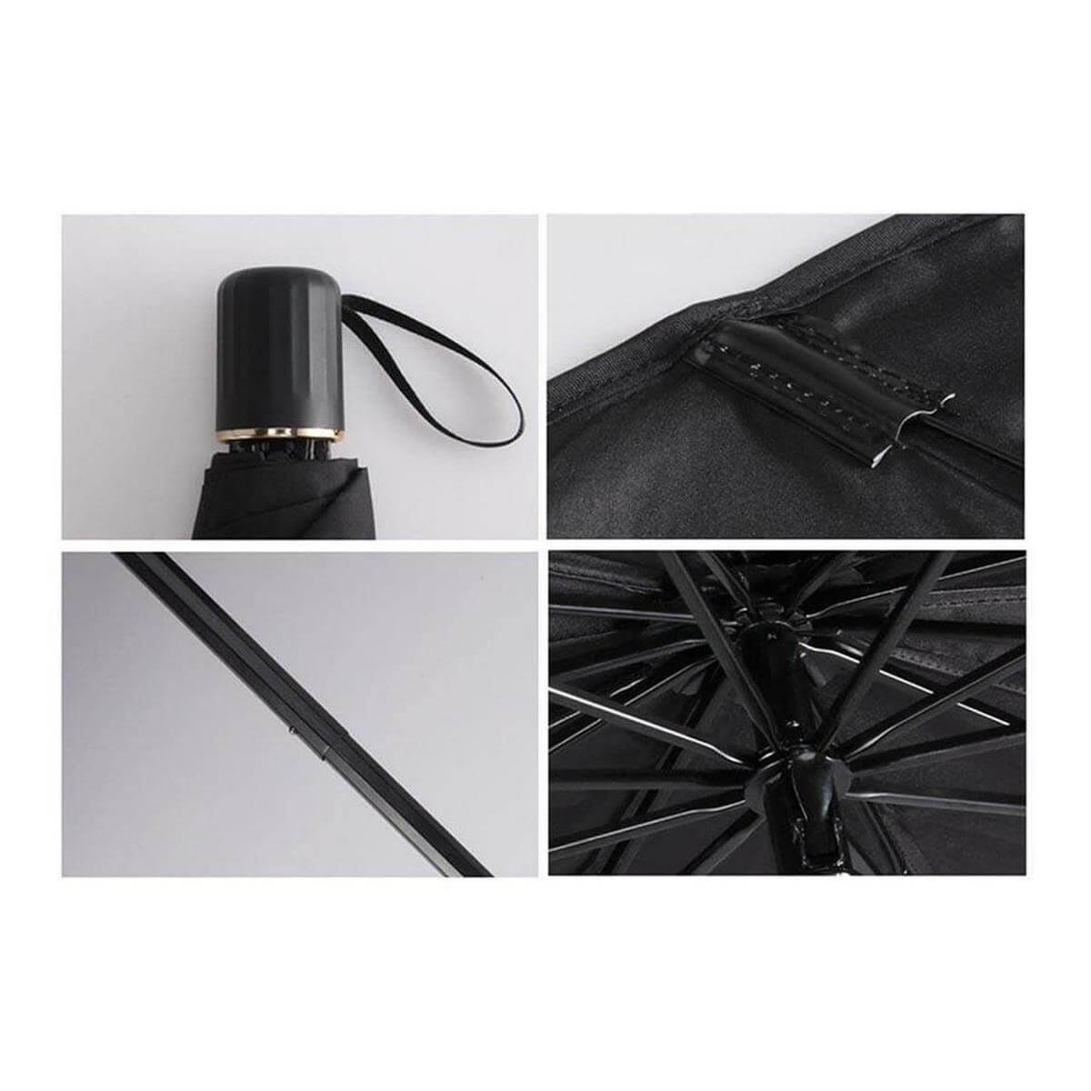 Autokit Katlanabilir Şemsiye Tipi Otomobil Ön Cam Güneşliği (FA1-639)