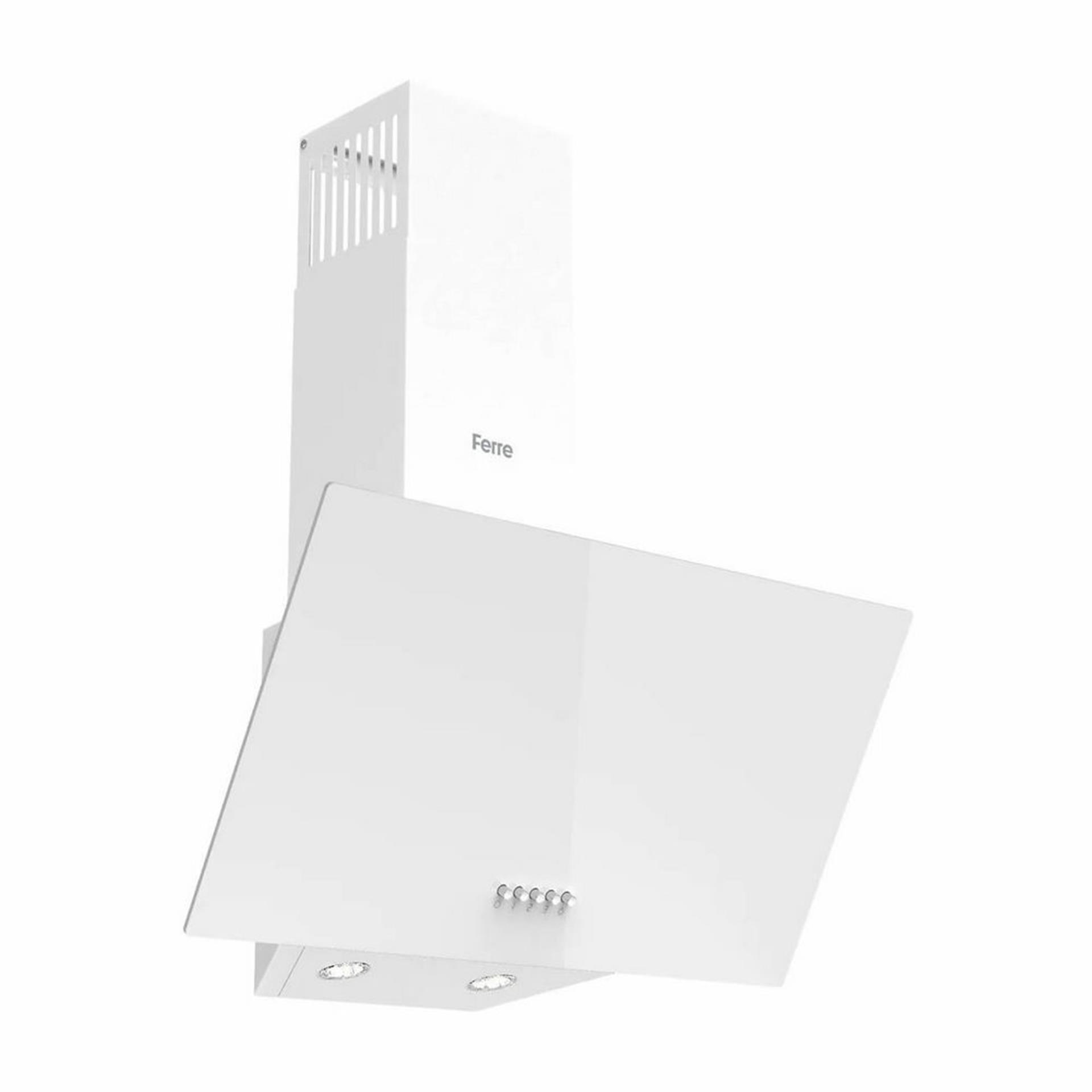 Ferre Beyaz Cam 60 cm D087 Davlumbaz (Ferre.D087)