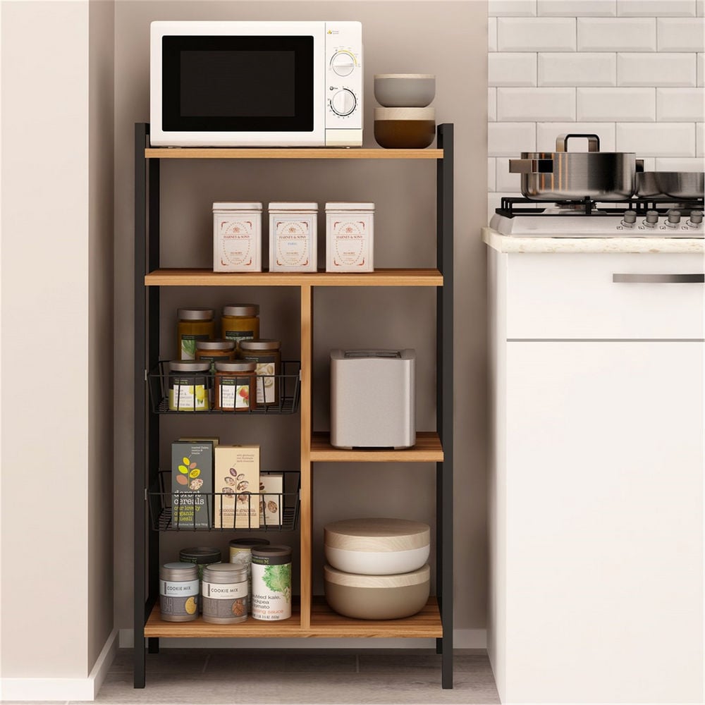 F.L.Y. Elison Tel Sepetli Çok Amaçlı Mutfak Dolabı (FLY136000)