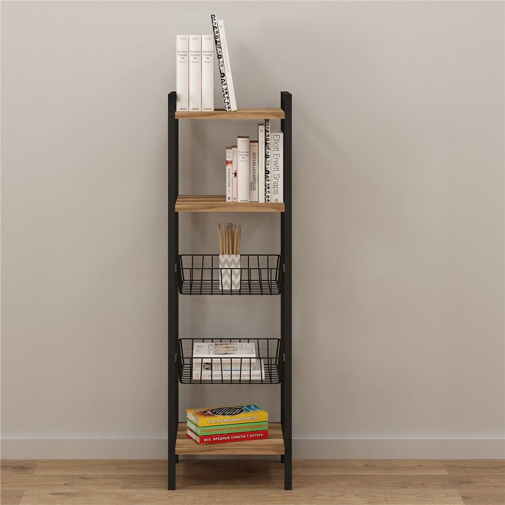 F.L.Y. Polina Tel Sepetli Çok Amaçlı Mutfak Dolabı (FLY136002)