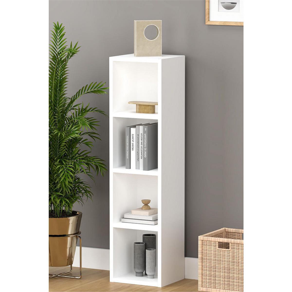 F.L.Y. Beyaz Dabi Kitaplık (FLY172055)