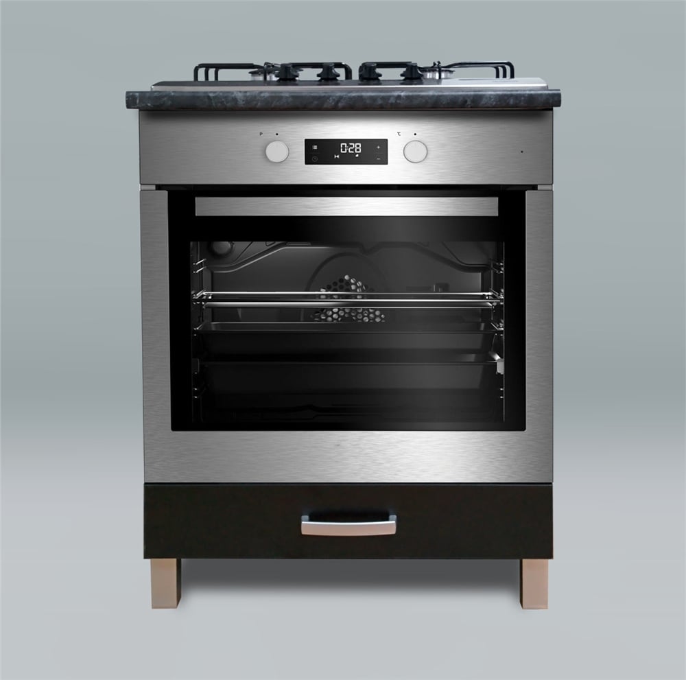 F.L.Y. Siyah Ankastre Modül (FLY183008)