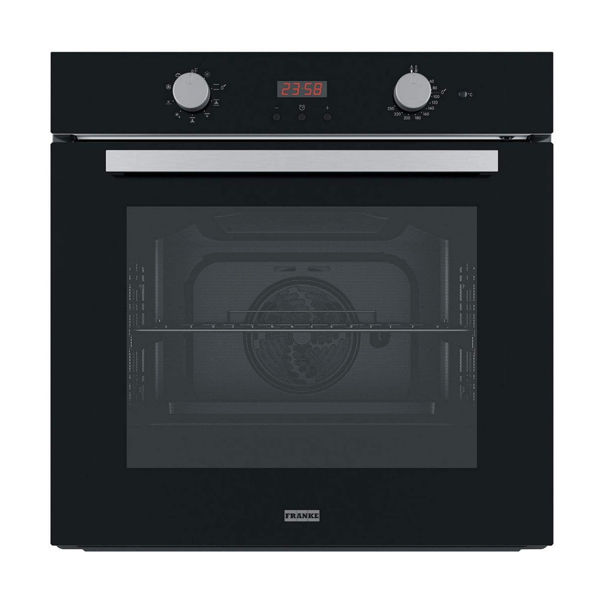 Franke Siyah Cam Ankastre Set (3' Lü Set)