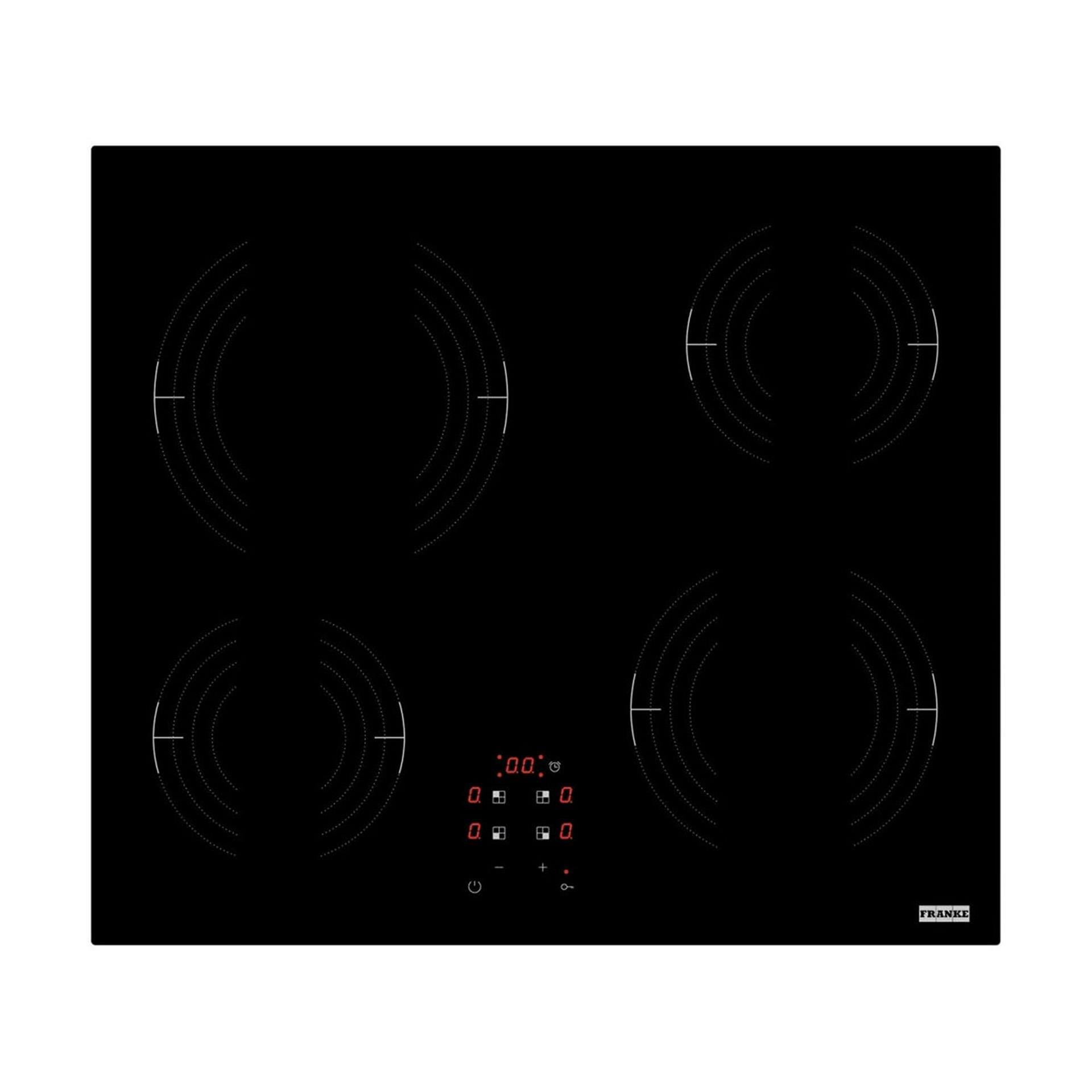 Franke Siyah Cam Ankastre Set (3' Lü Set)