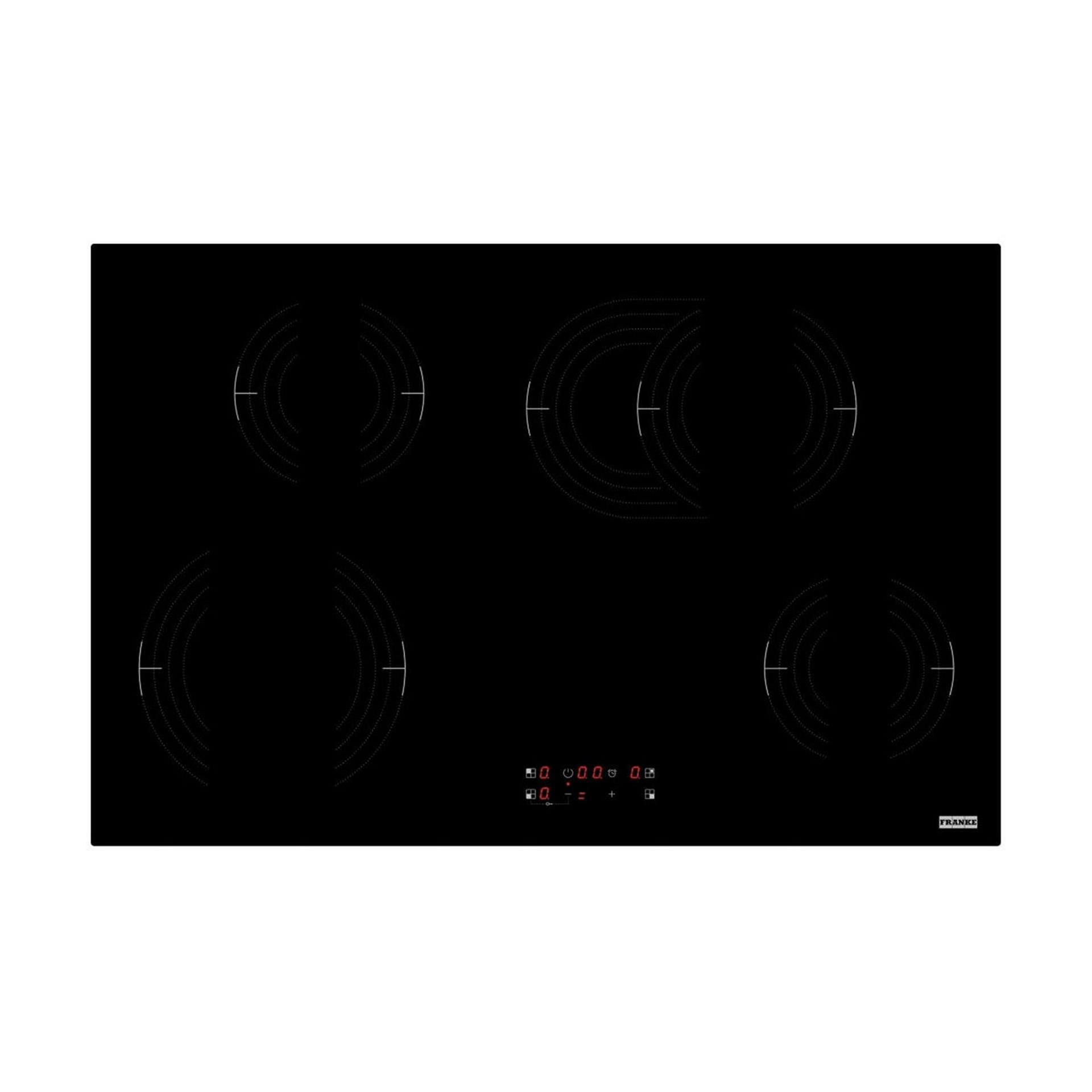 Franke Siyah Cam Ankastre Set (3' Lü Set)