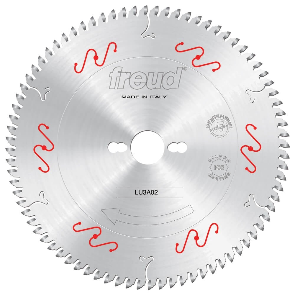 FREUD Sessiz Testere (Sivri Diş) 250X3.2X80 (LU3A-0200)