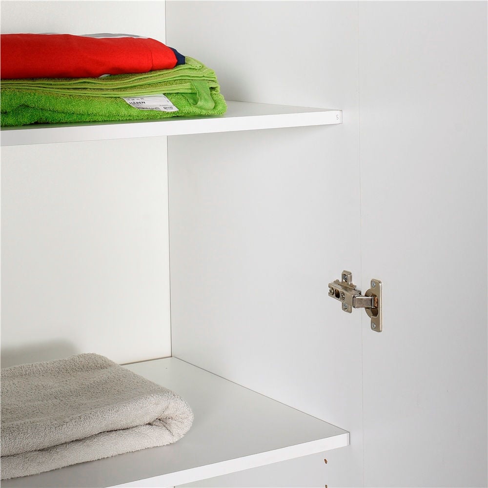 Adore Base Genç Odası 6 Kapı 2 Çekmeceli Gardrop (GRD-862-MB-4)