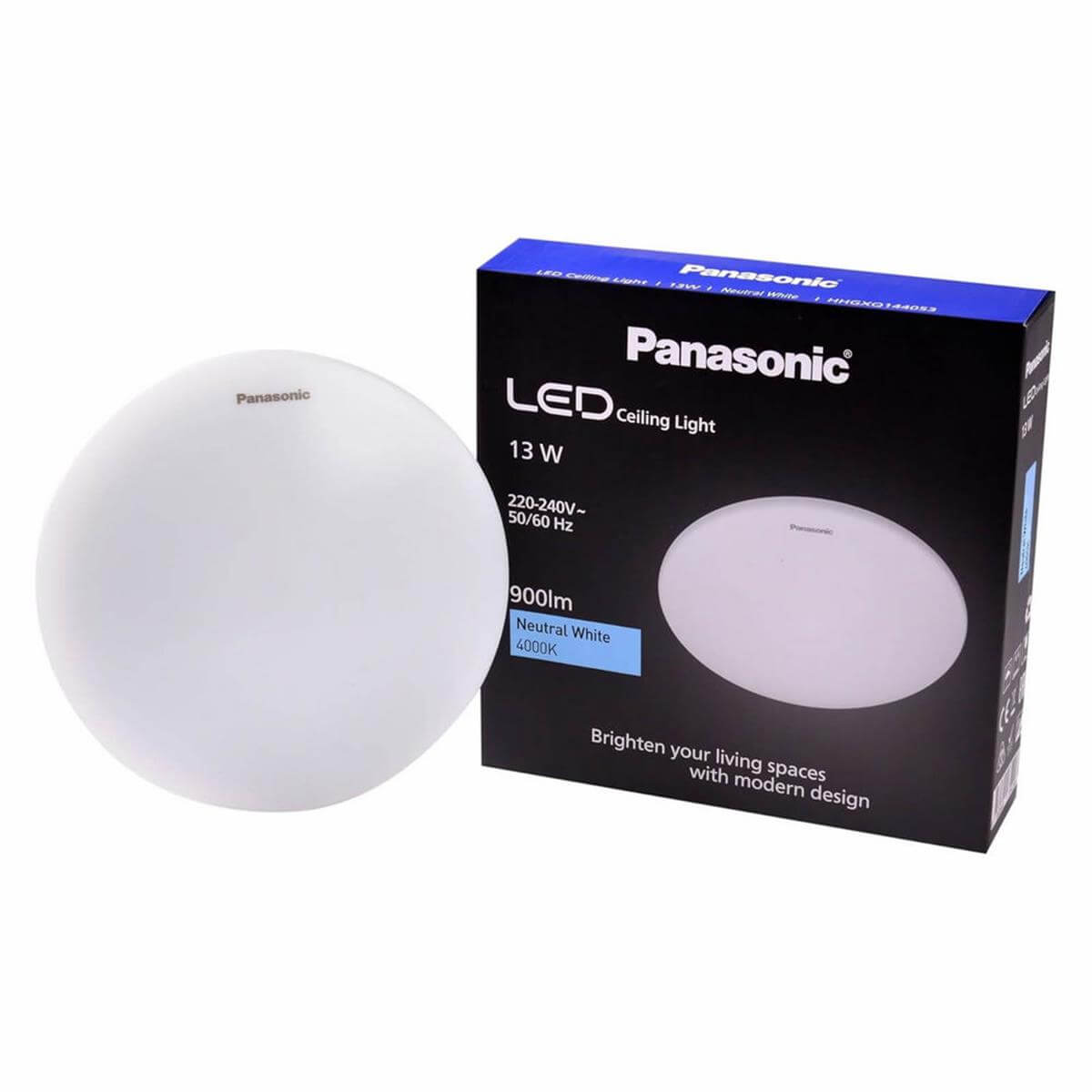 Panasonic Beyaz 13 Watt 6500K 900 Lümen LED Plafonyer (HHGXQ144053)