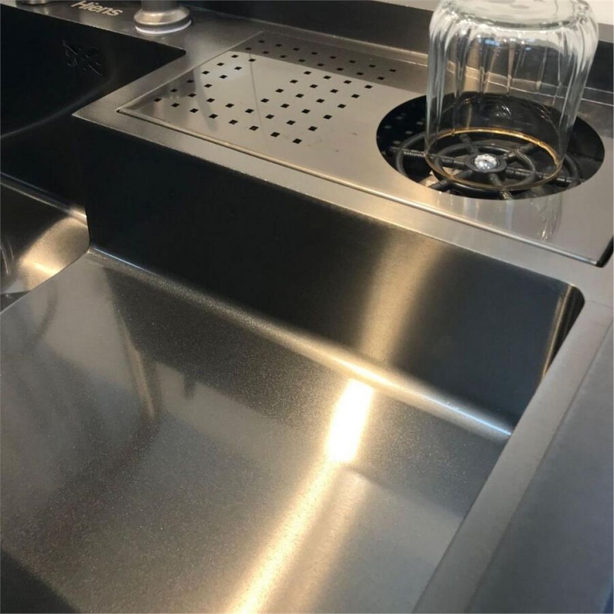 Hiens Antrasit 78x48 cm Akıllı Fonksiyonel Eviye (HIENS.M-004)