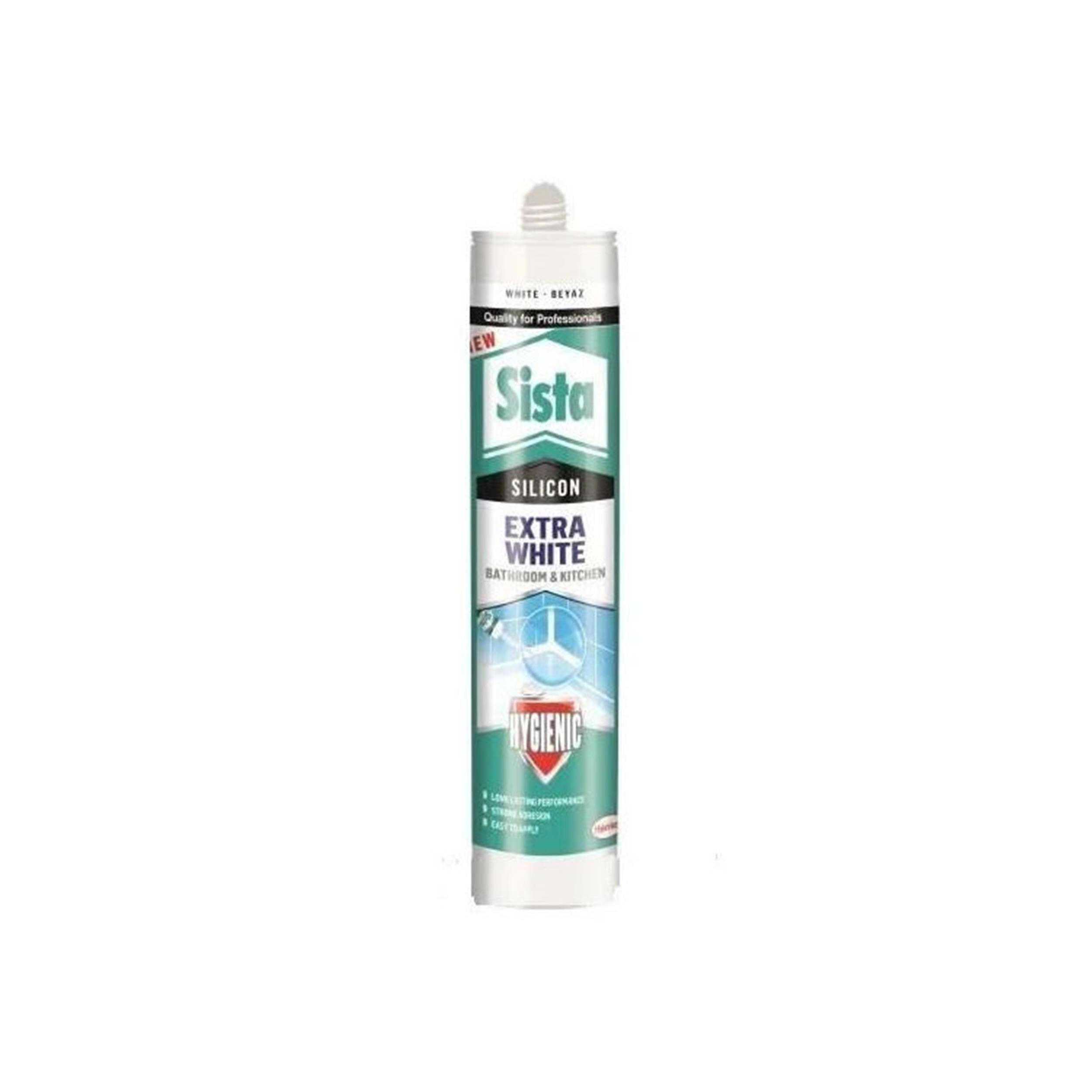 Sista Beyaz 280 ml Extra Duşakabin Silikonu (HNKL-1871811)