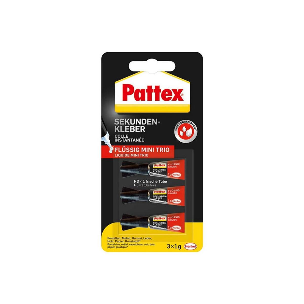 Pattex 3x1 Gr. Süper Mini Trio Japon Yapıştırıcı (HNKL-1943764)