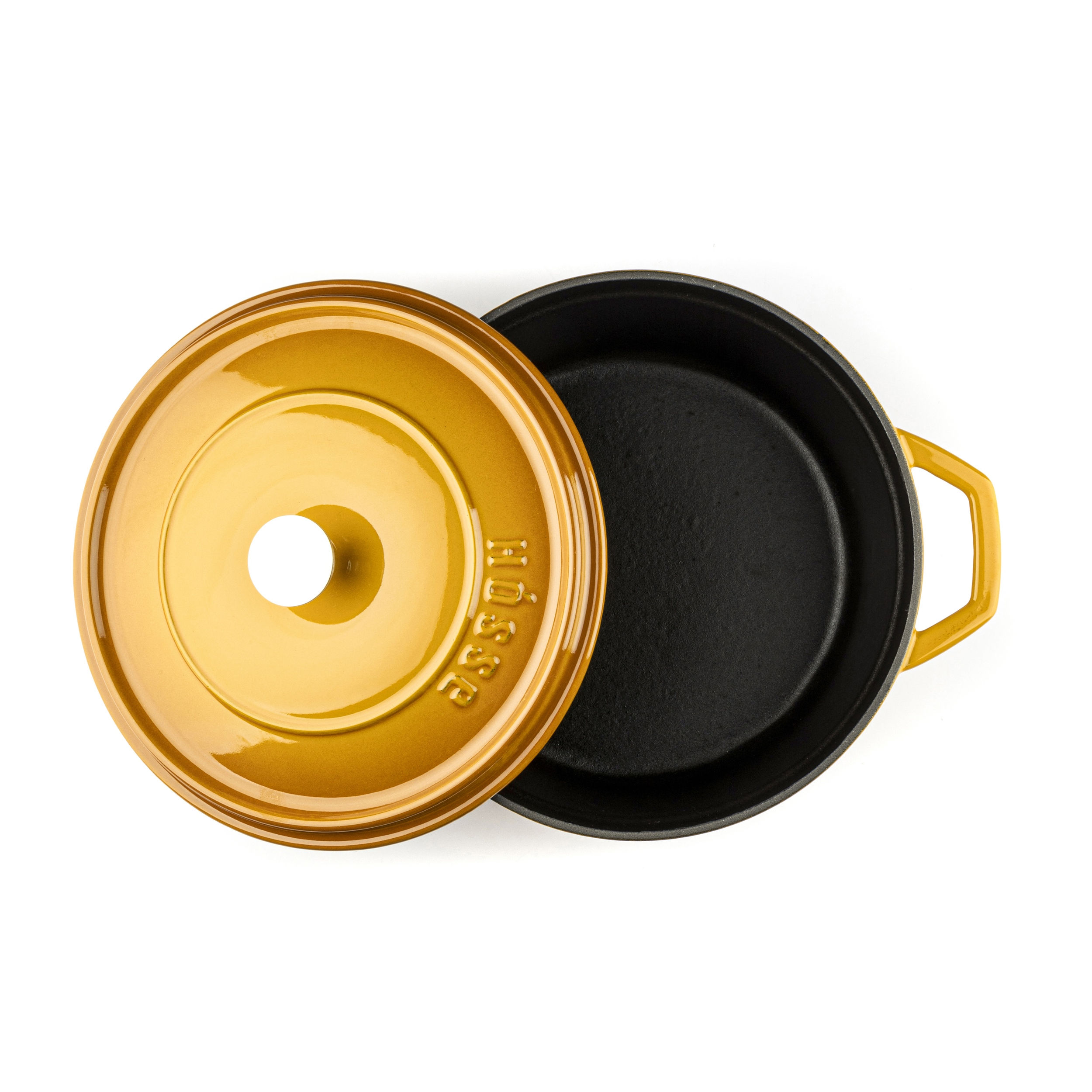 Hosse Sarı 24 cm Derin Tencere (HSYDT-24-S)