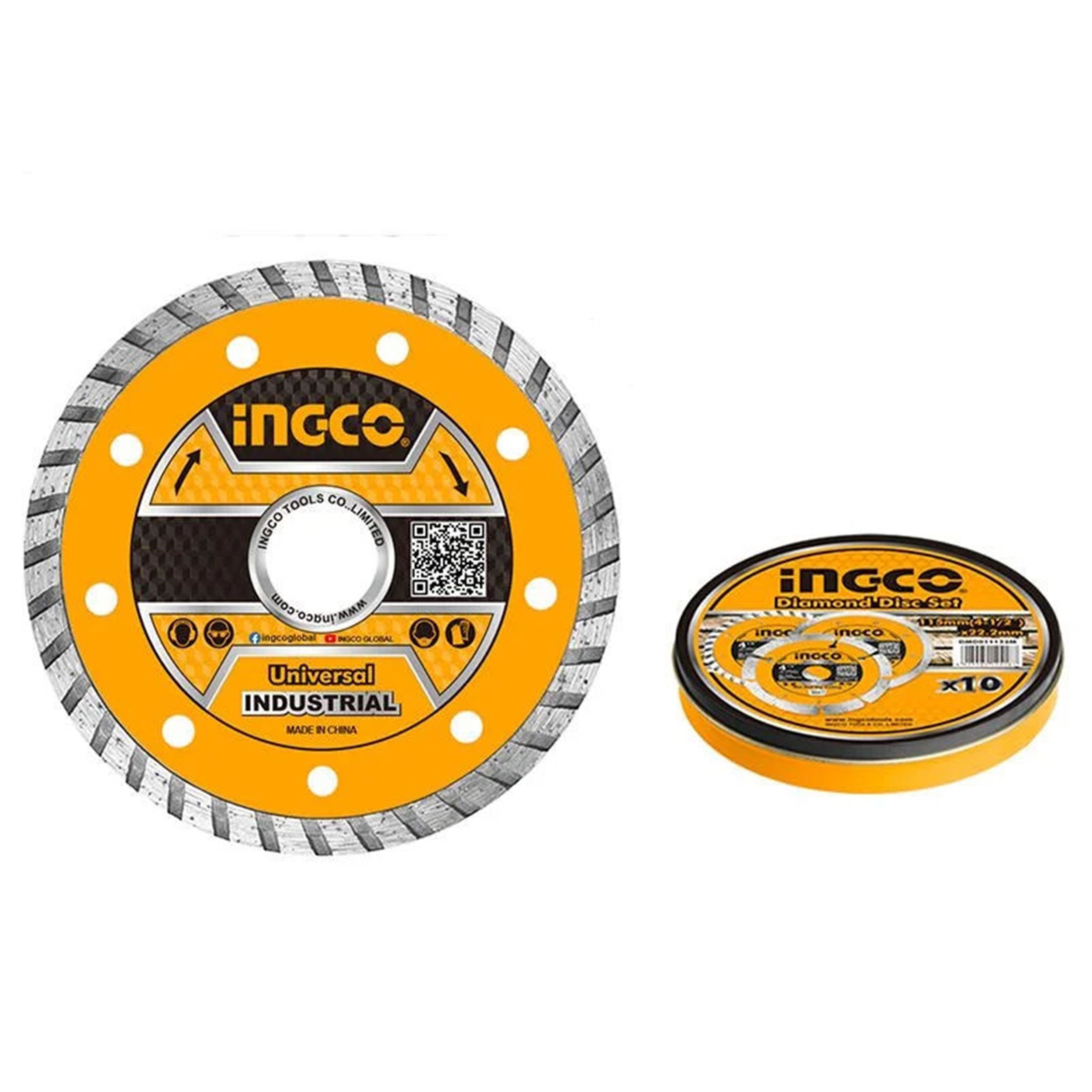 İngco 115 mm Turbo Elmas Disk (ING-DMD031152M)