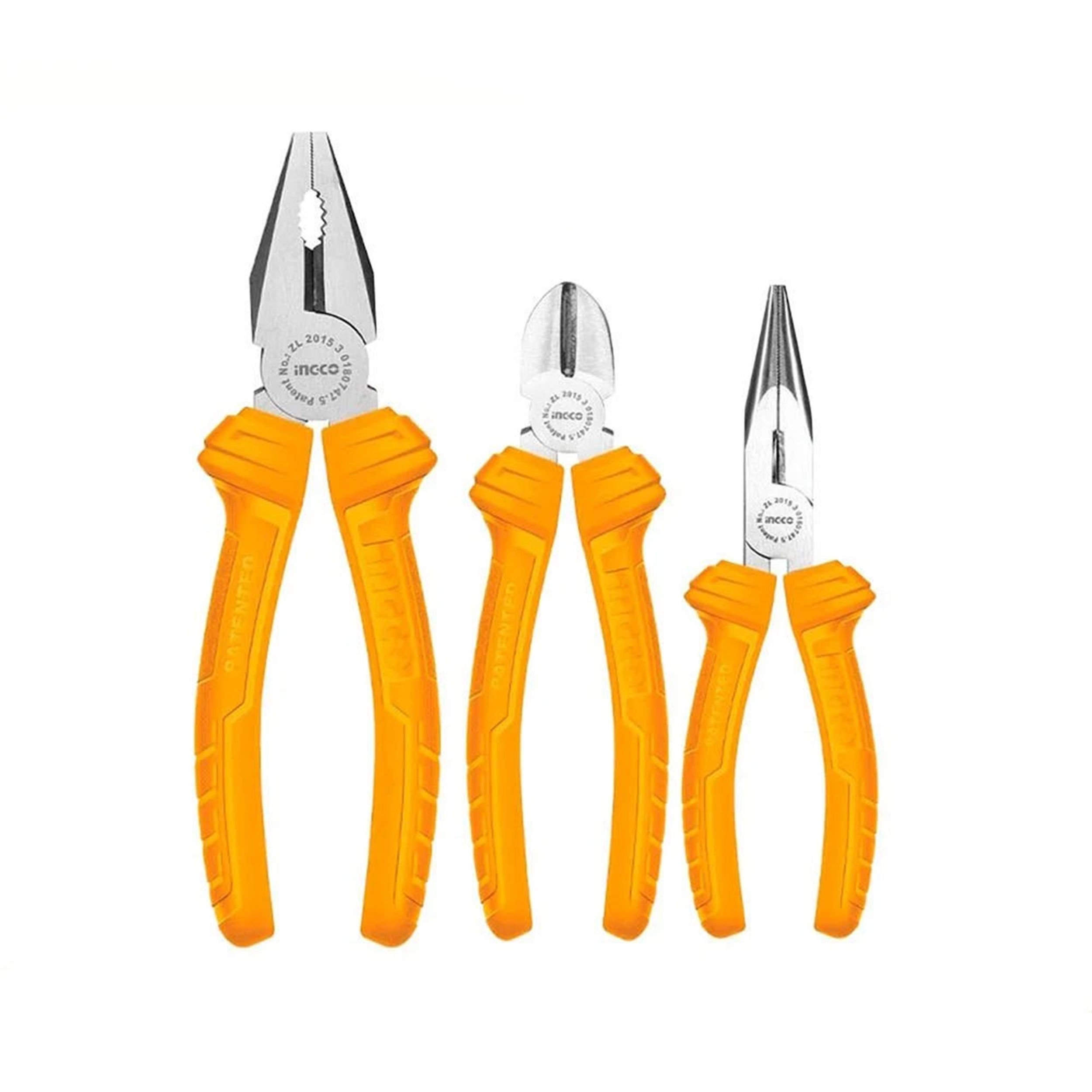 İngco Pense Yan Keski Kargaburun Pense 3' Lü Set (ING-HKPS08311)