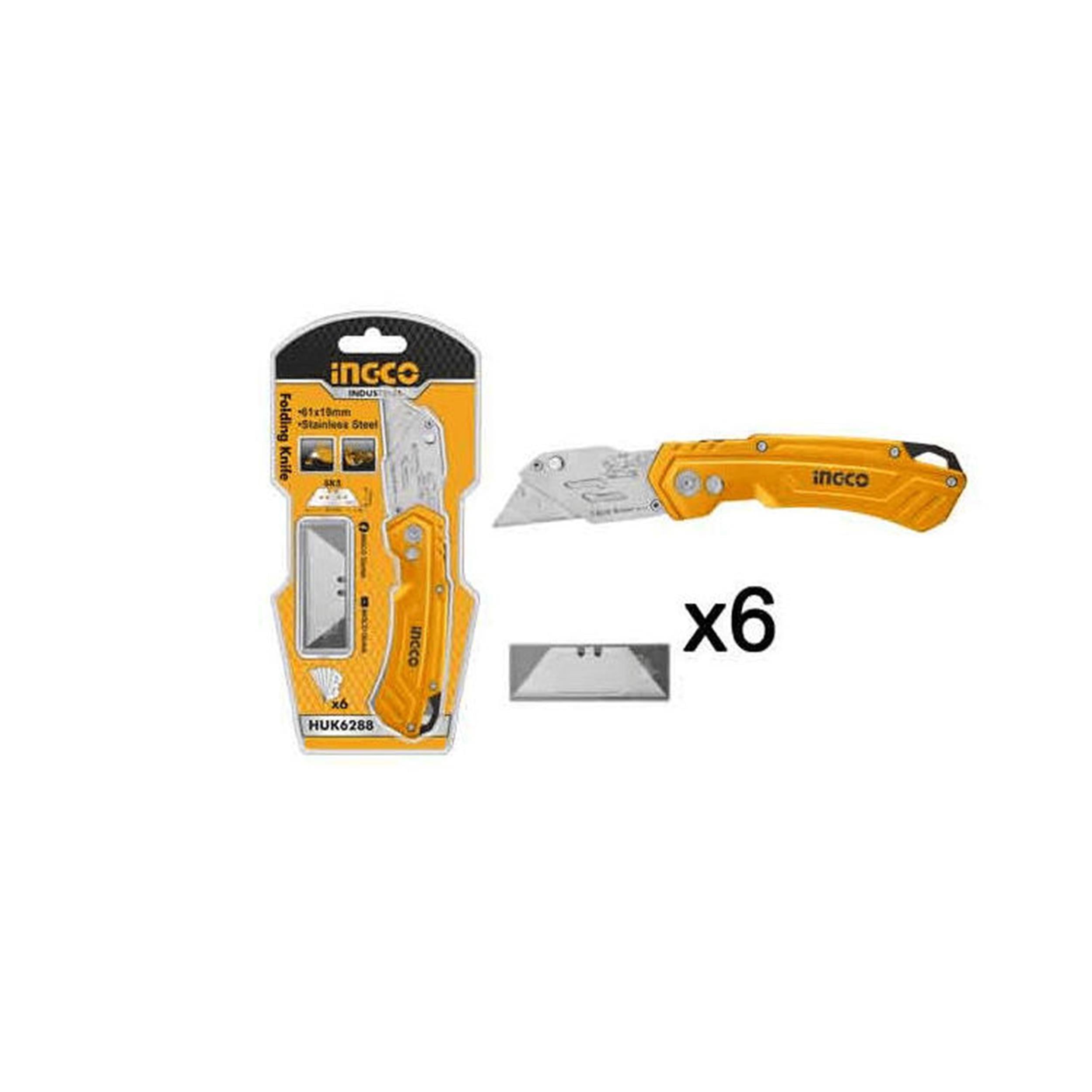 İngco Endüstriyel Katlanır Maket Bıçağı (ING-HUK6288)