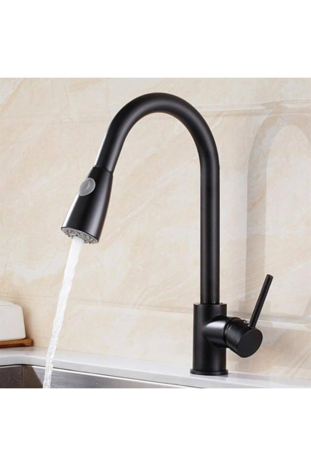 Inox Spiralli Siyah Eviye Bataryası 5013115-05