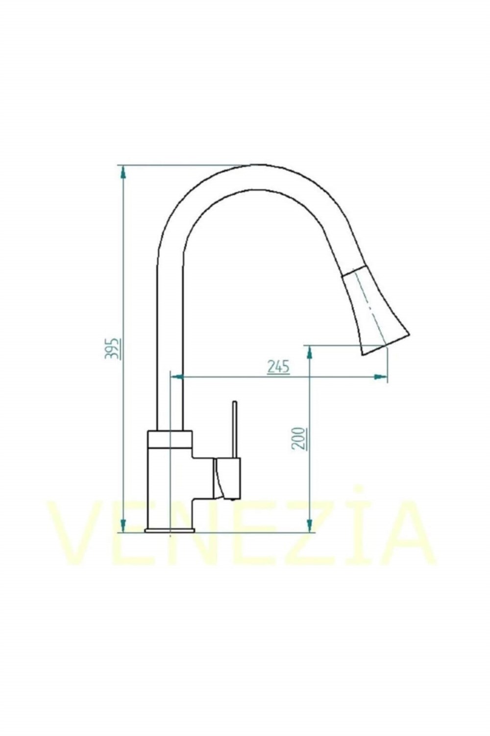 Inox Spiralli Siyah Eviye Bataryası 5013115-05