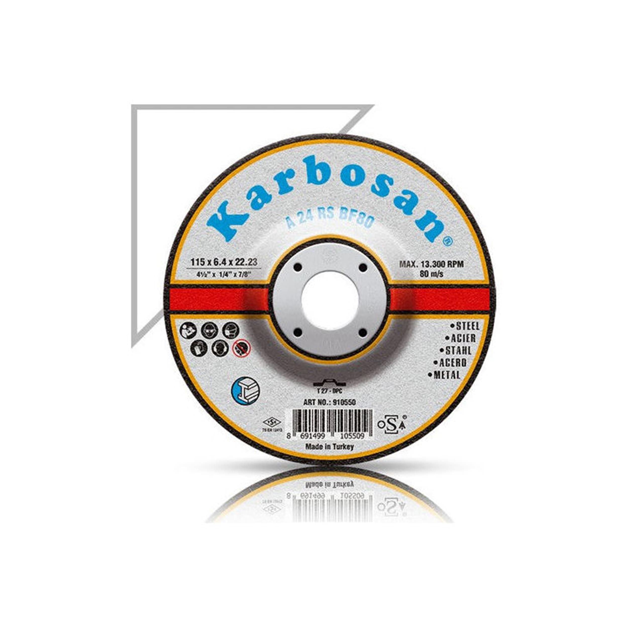 Karbosan 115x6,4x22 Flex Taşlama (KARBOSAN.910550)