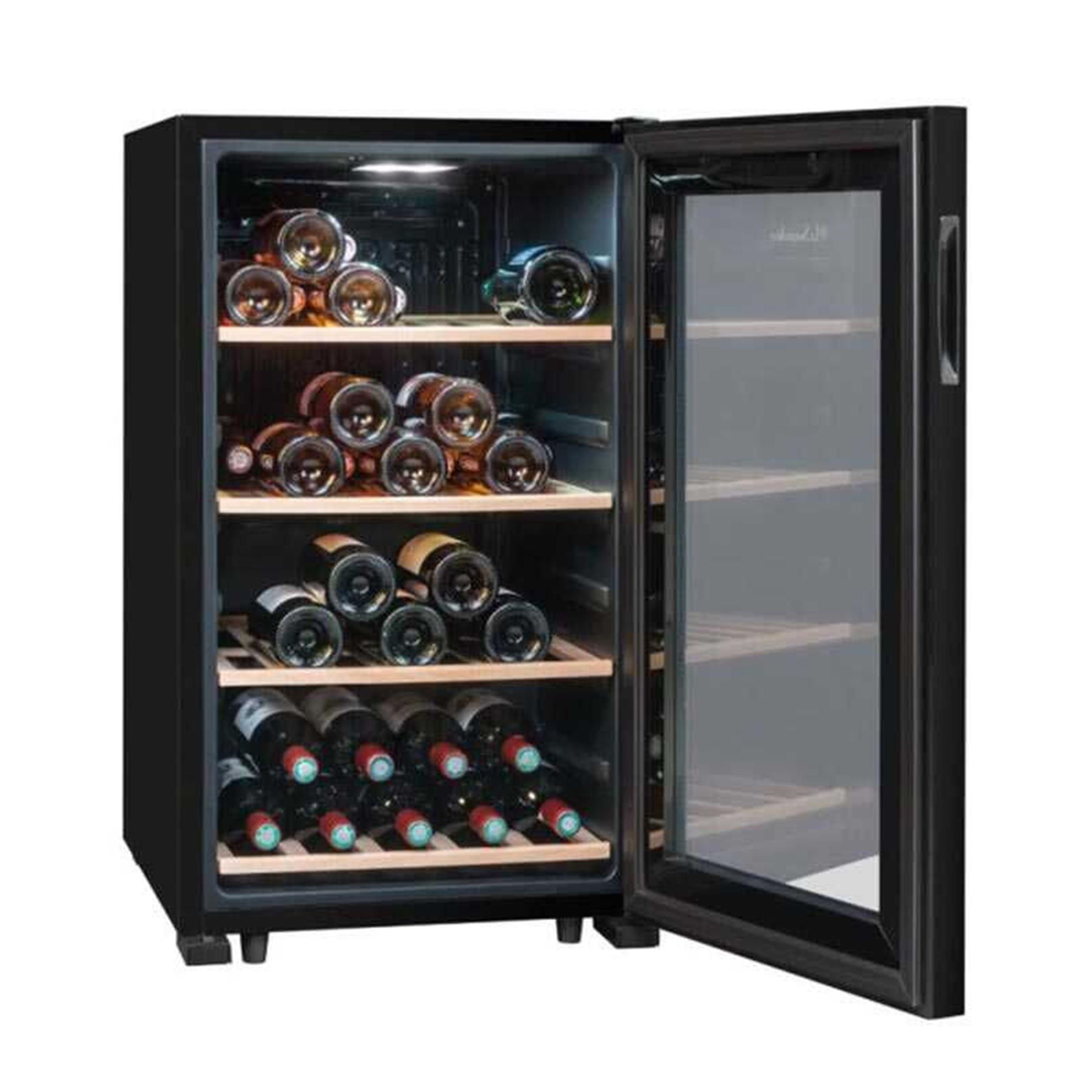 La Sommeliere Siyah 52 Şişe Kapasiteli Service Solo Şarap Dolabı (LS52BLACK)