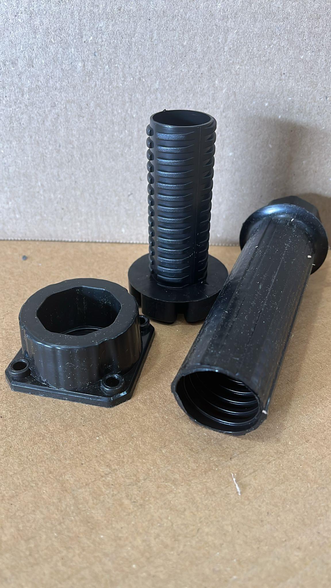 Metali Siyah 15x20 Ayarlı Baza Ayağı (M-6022.3)