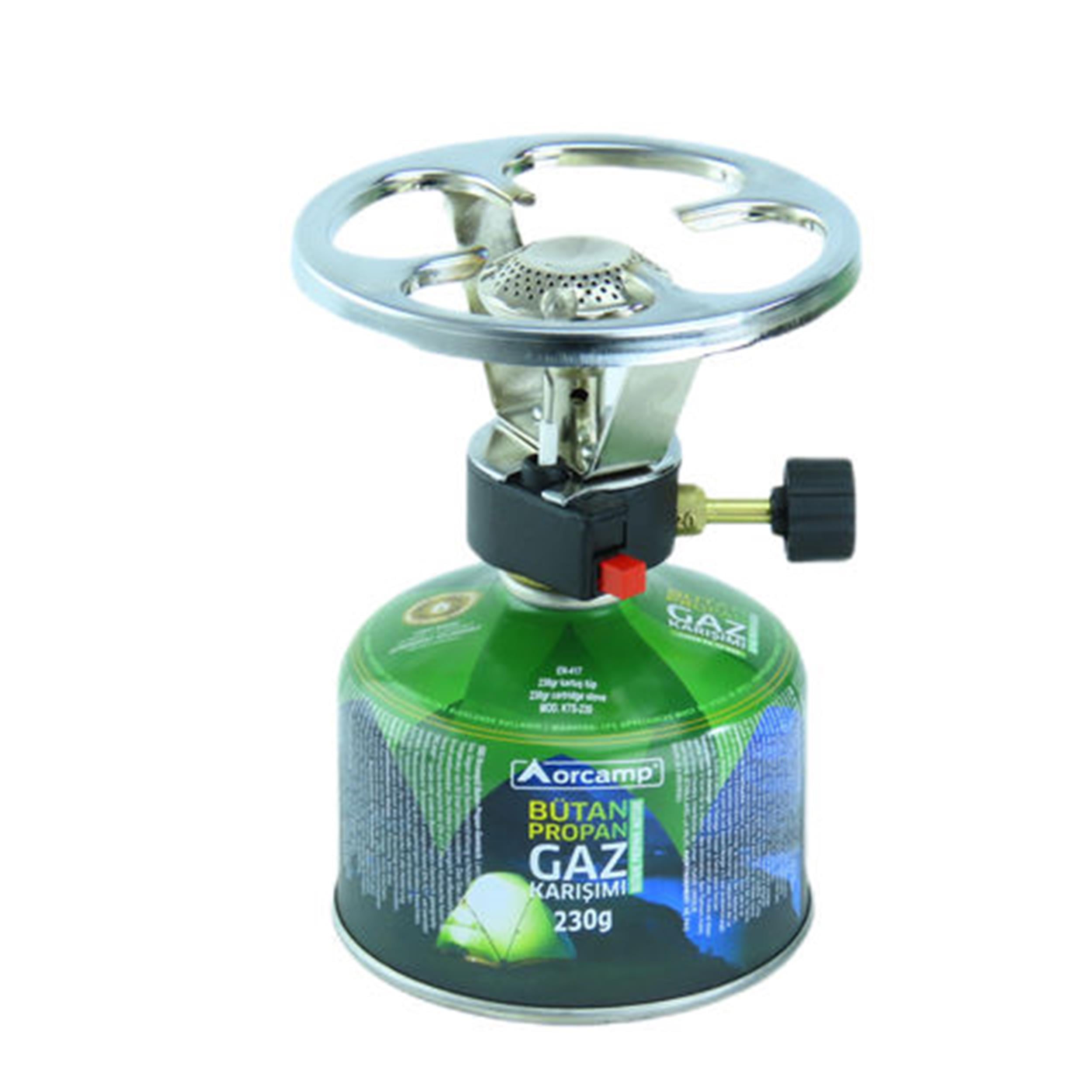 Orcamp 230 Gr. Tüplü Siboplu Çakmaklı Kamp Ocak Seti (MA.01.00.0070)