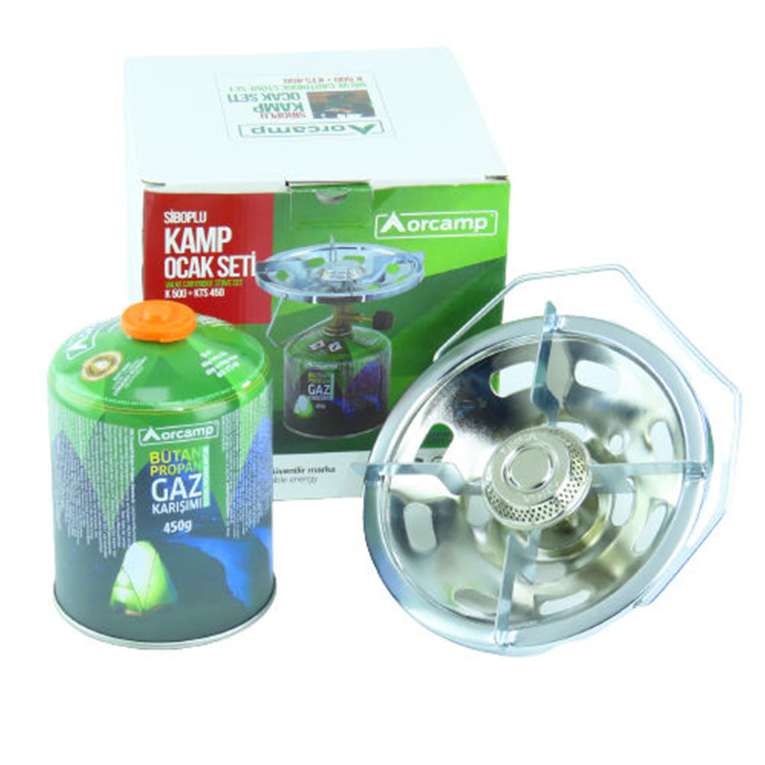 Orcamp 450 Gr. Tüplü Siboplu Kamp Ocak Seti (MA.01.00.0077)