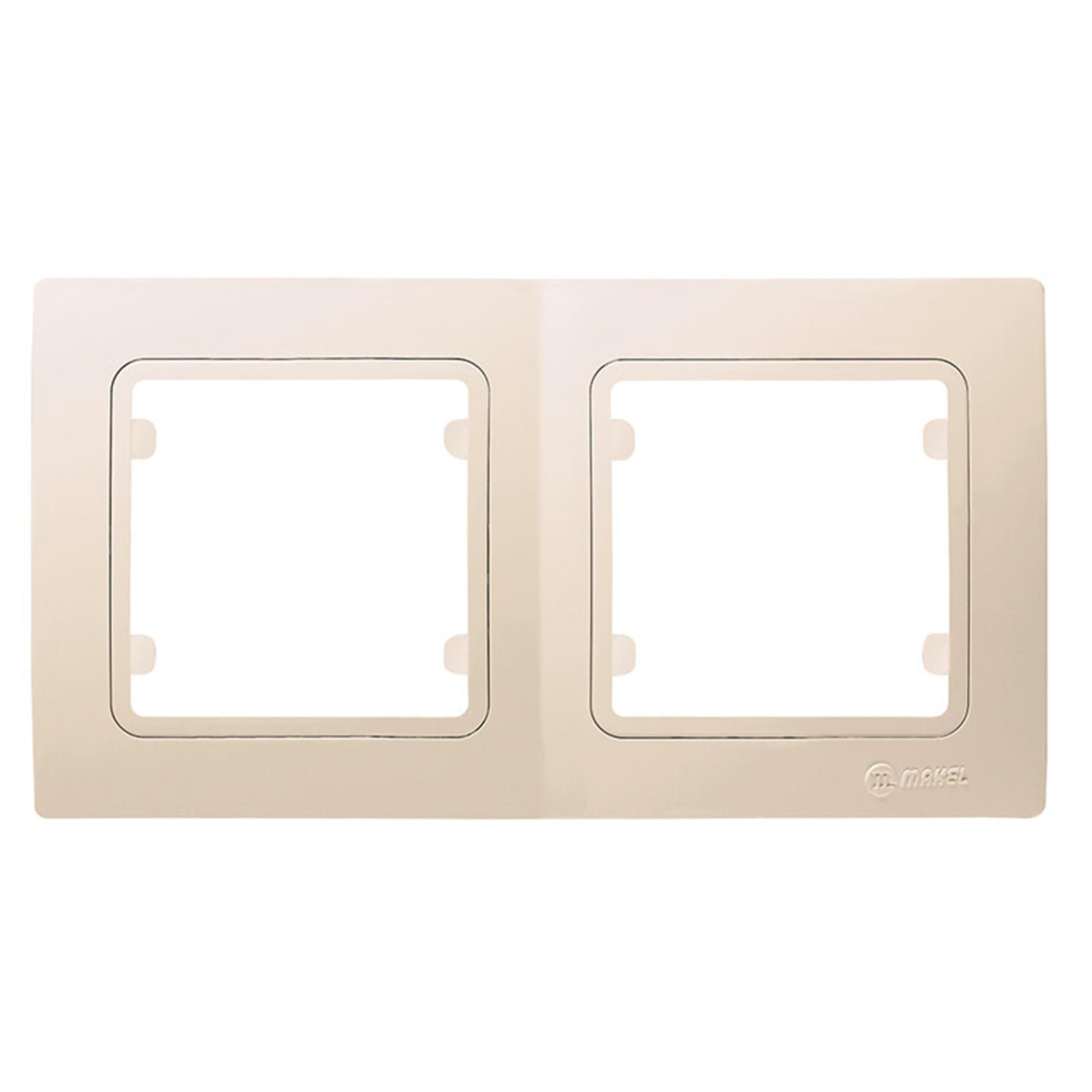 Makel Krem Lillium Natural Kare İkili Çerçeve (MAKEL.32010702)