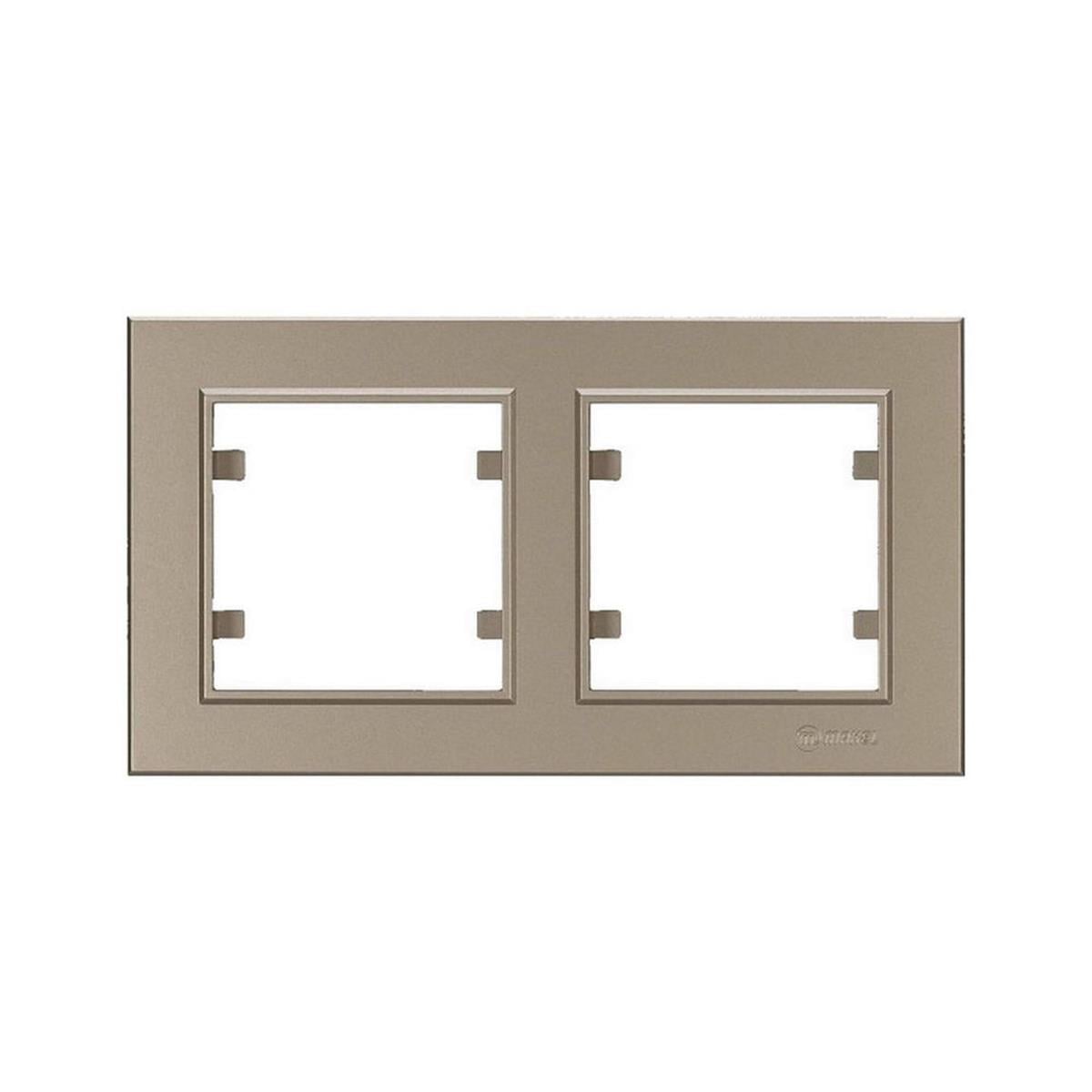 Makel Yeşil Karea İkili Priz Çerçeve (MAKEL.56052710)