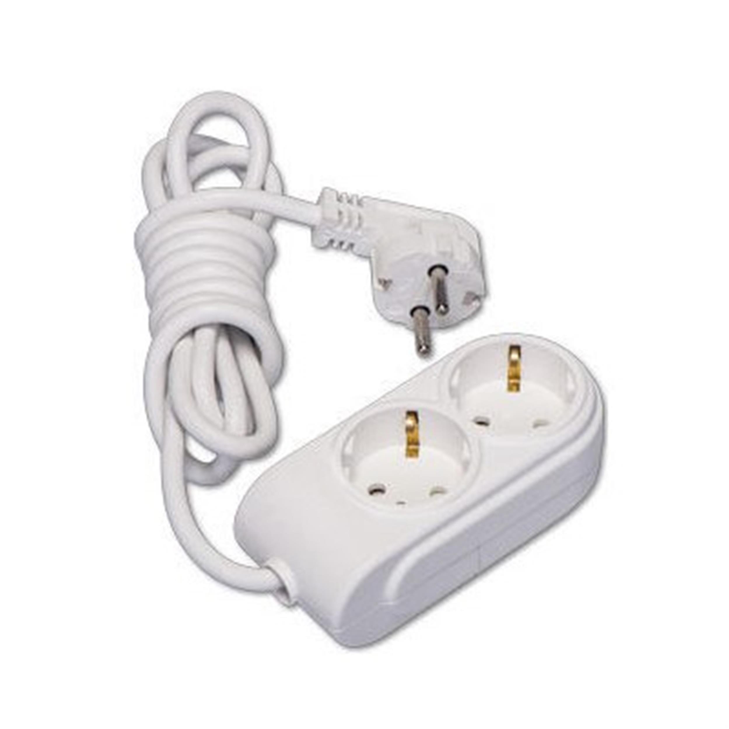 Makel 2 Metre Kablolu 2' Li Topraklı Grup Priz (MAKEL.N2201043)