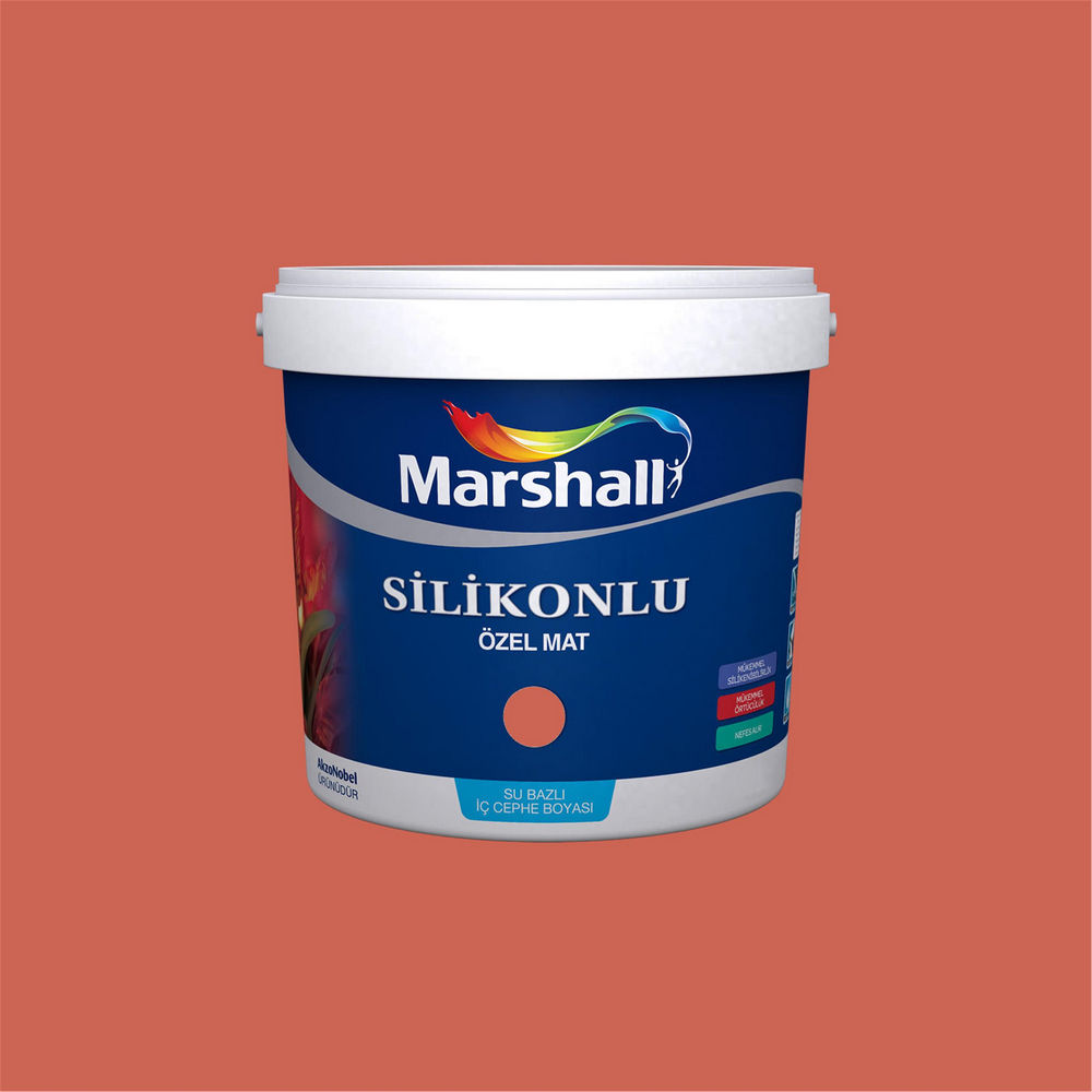 Marshall 30YR 25/463 1 Litre Silikonlu Özel Mat Su Bazlı İç Cephe Boyası (MARSHALL.5134336)