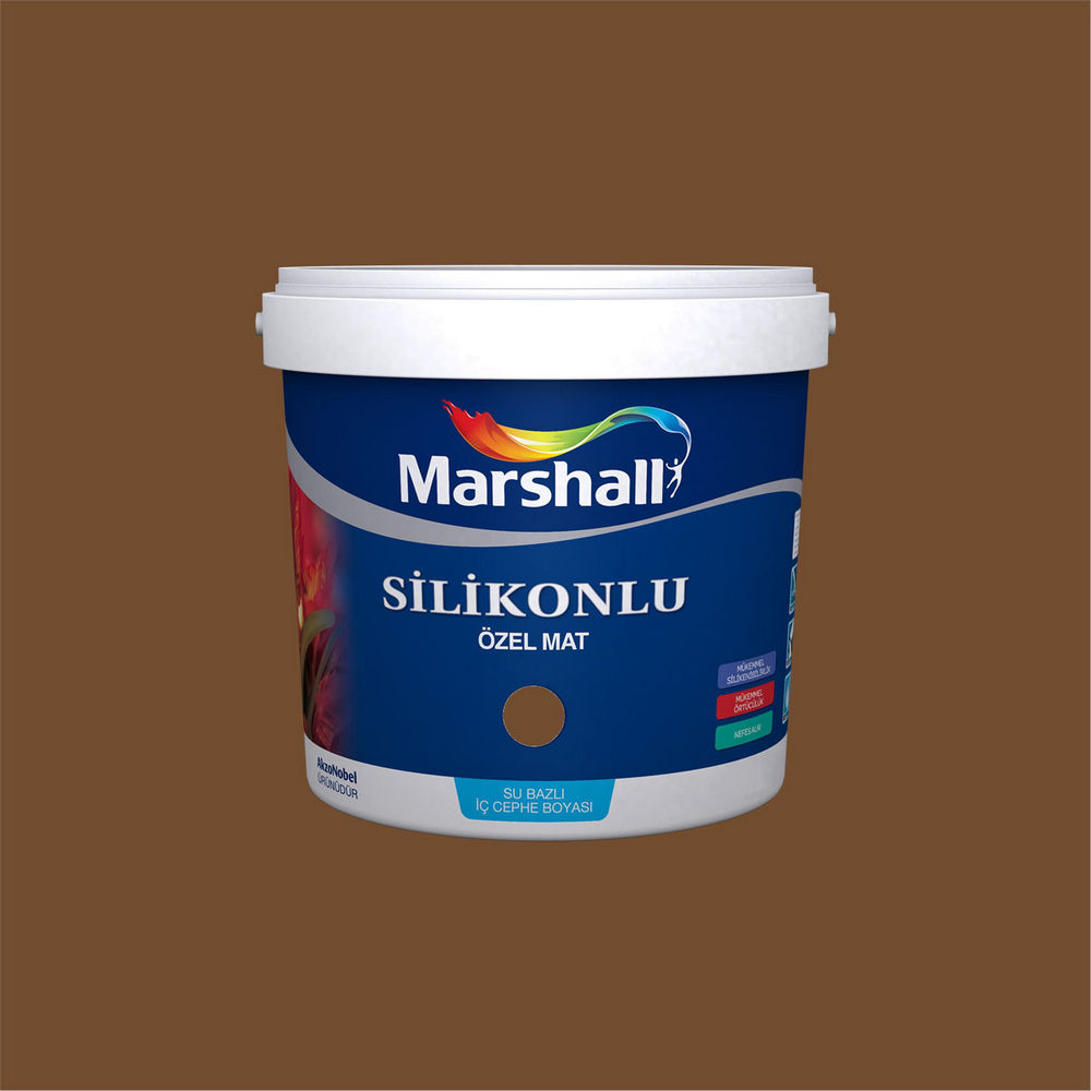 Marshall 90YR 10/244 1 Litre Silikonlu Özel Mat Su Bazlı İç Cephe Boyası (MARSHALL.5134336)