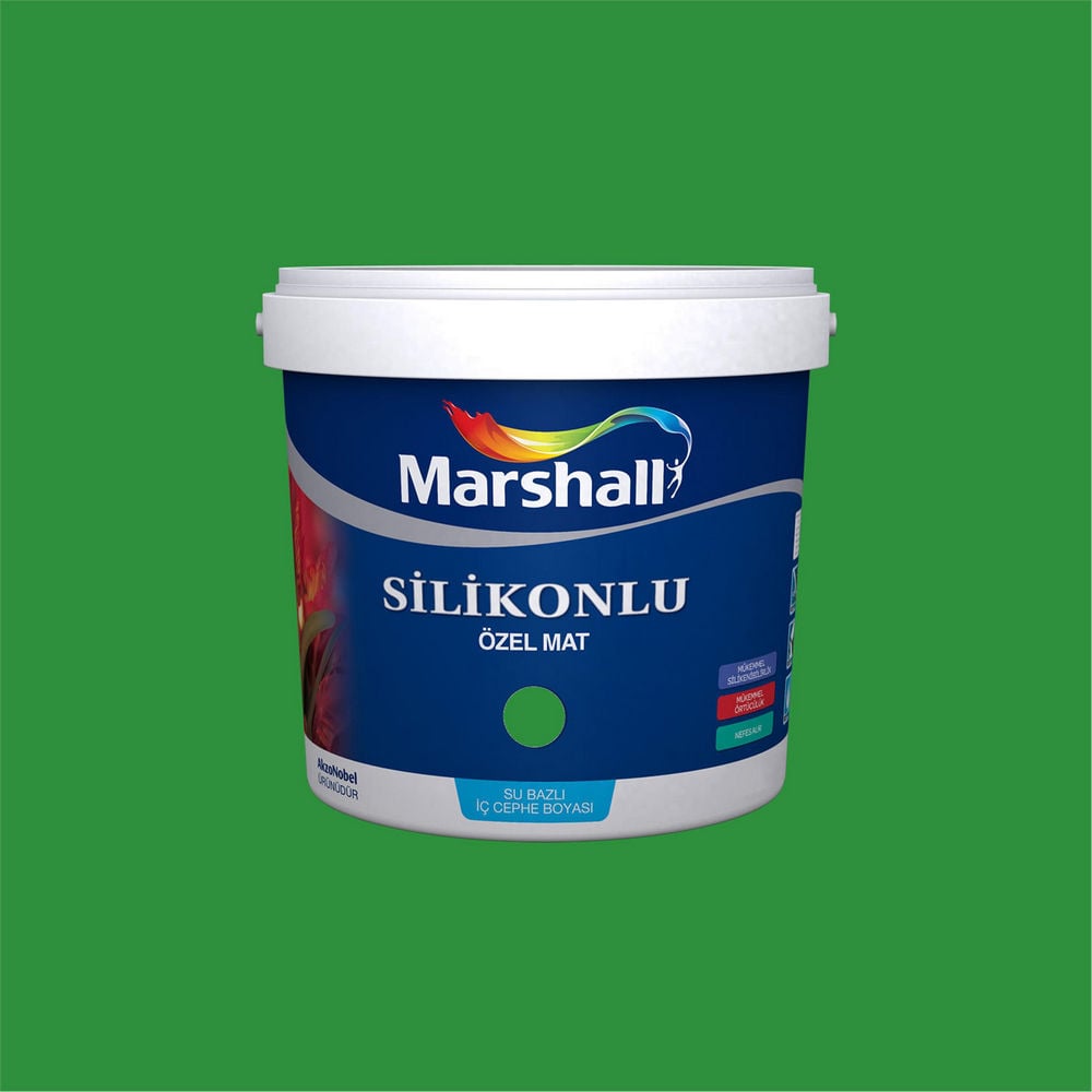 Marshall 70GY 22/546 2,5 Litre Silikonlu Özel Mat Su Bazlı İç Cephe Boyası (MARSHALL.5134339)